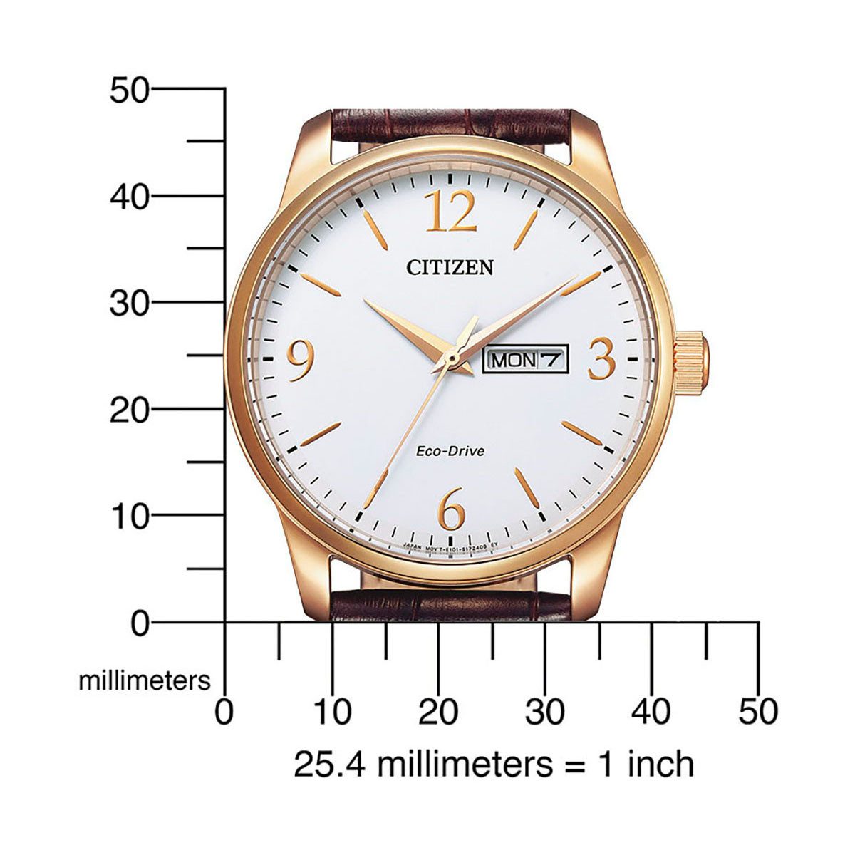 Citizen Solarhorloge BM8553-16AE Polshorloge, herenhorloge