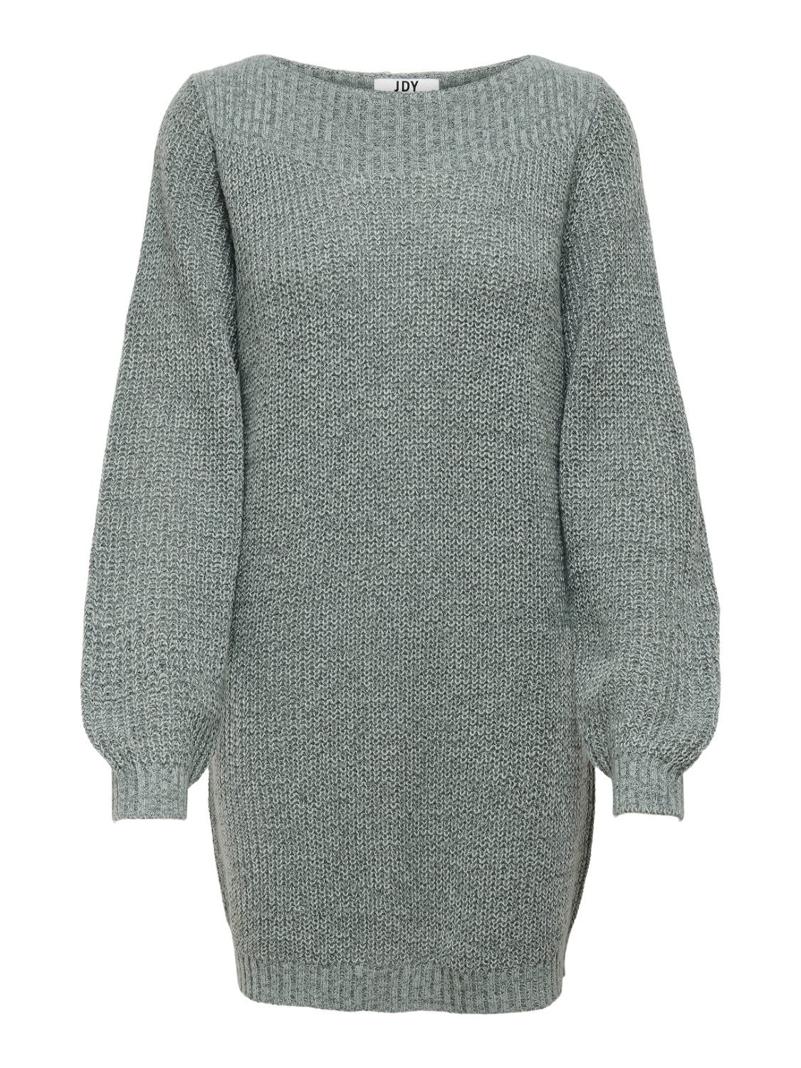 JDY Mini-jurk WHITNEY MEGAN L S BOAT DRESS KNT NOOS