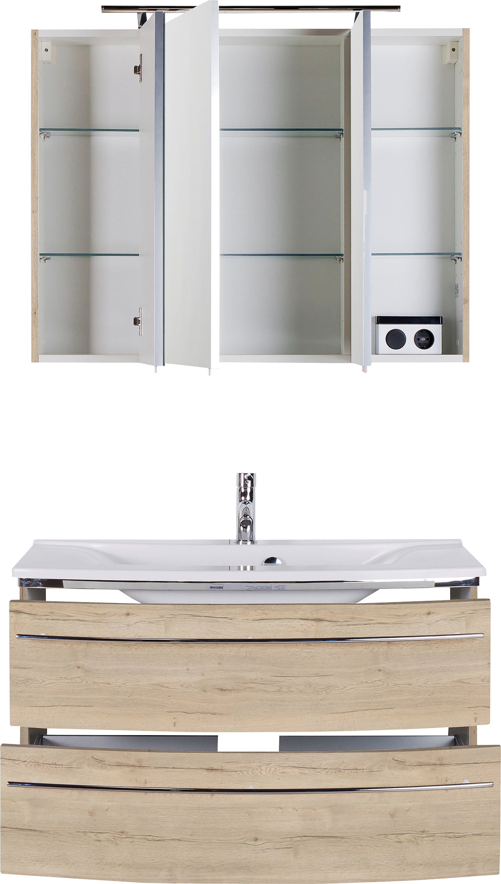 MARLIN Badkamerserie 3040 , breedte 90 cm (2-delig)