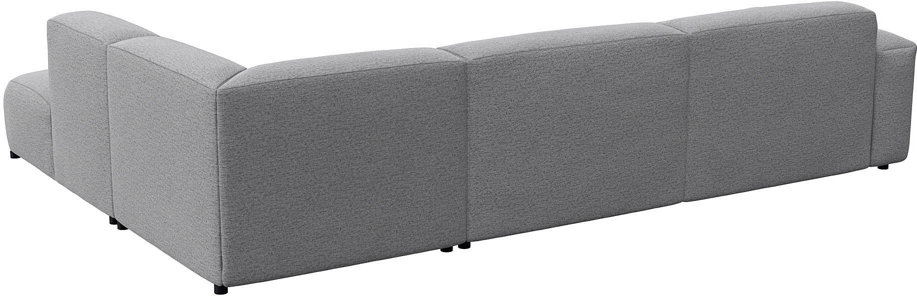 FLEXLUX Hoekbank Lucera, super comfortabel door hoogwaardige zitconstructie met koudschuim