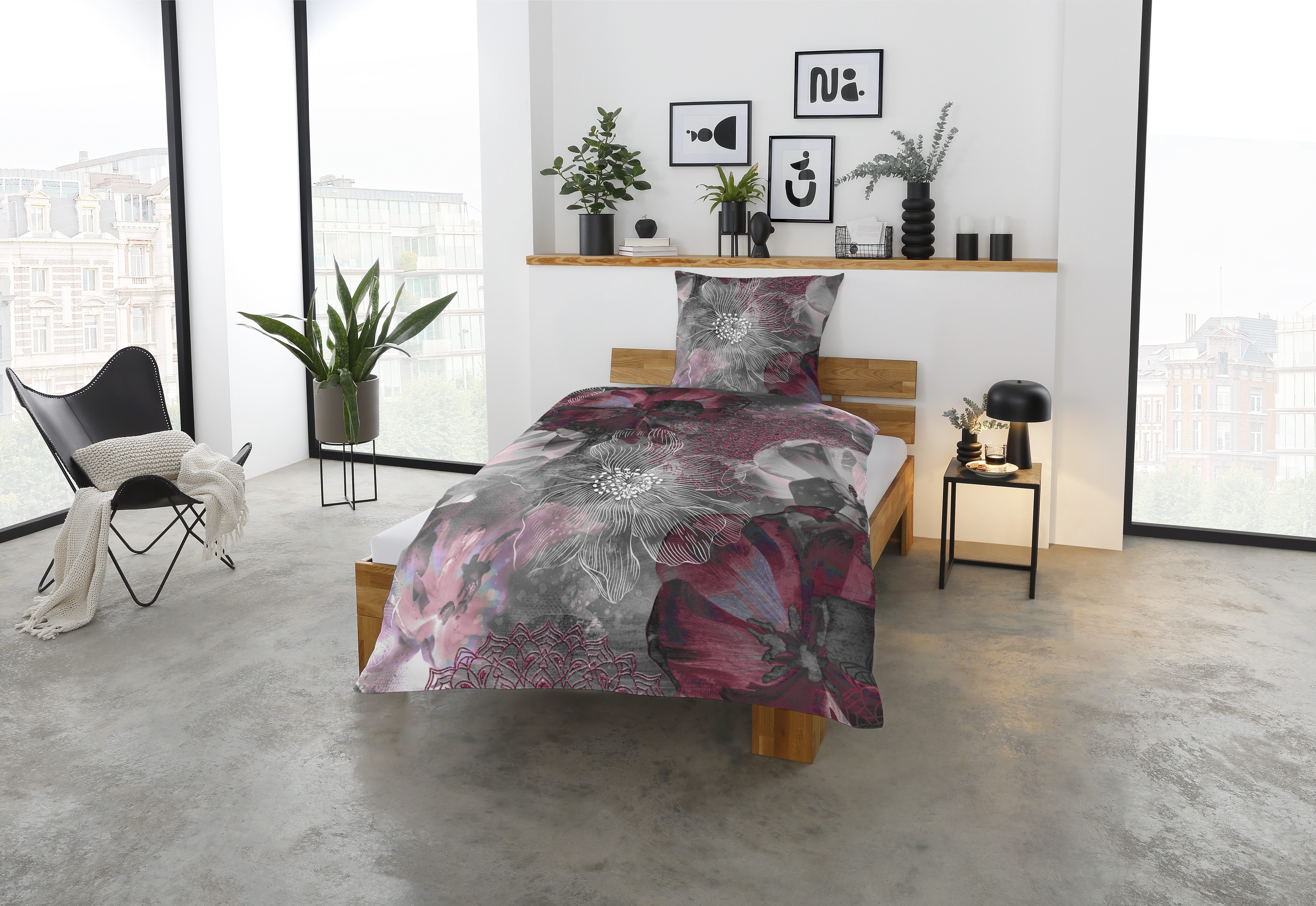 CASATEX Beddengoed Freda luxueus ontwerp met sterke en elegante kleuren (2-delig)