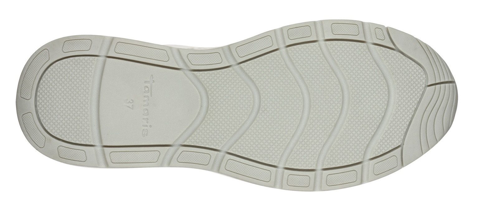 Tamaris Plateausneakers , vrijetijdsschoen, halfschoen, veterschoen met gepolsterde schacht