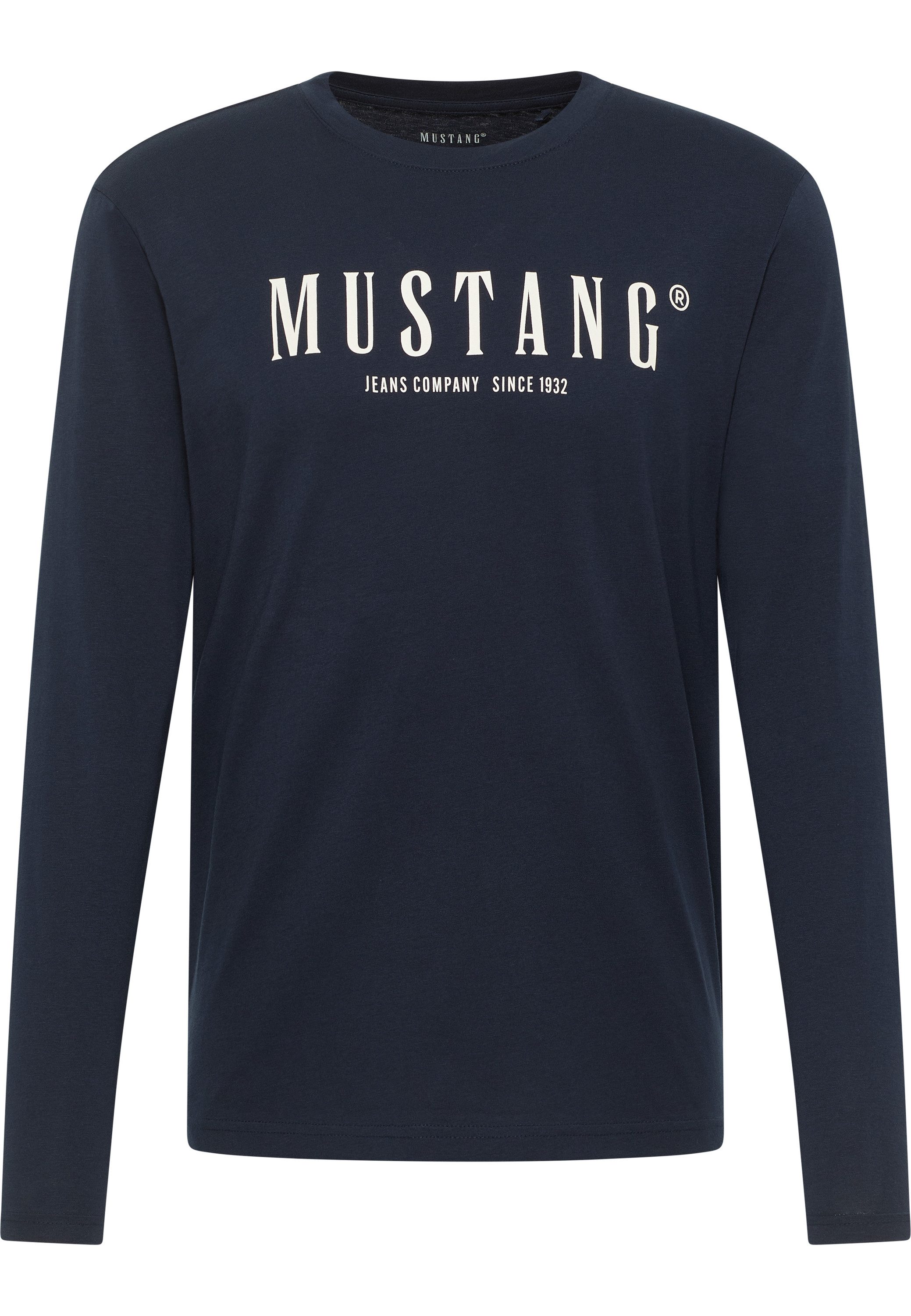 Mustang Shirt met lange mouwen