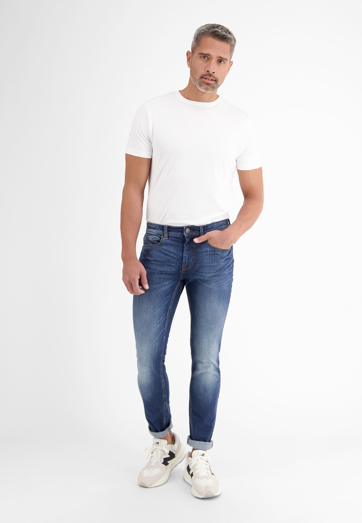 Lerros Five-pocketsbroek LERROS CONLIN 5-Pocket stretch-denim, SLIM FIT CONLIN