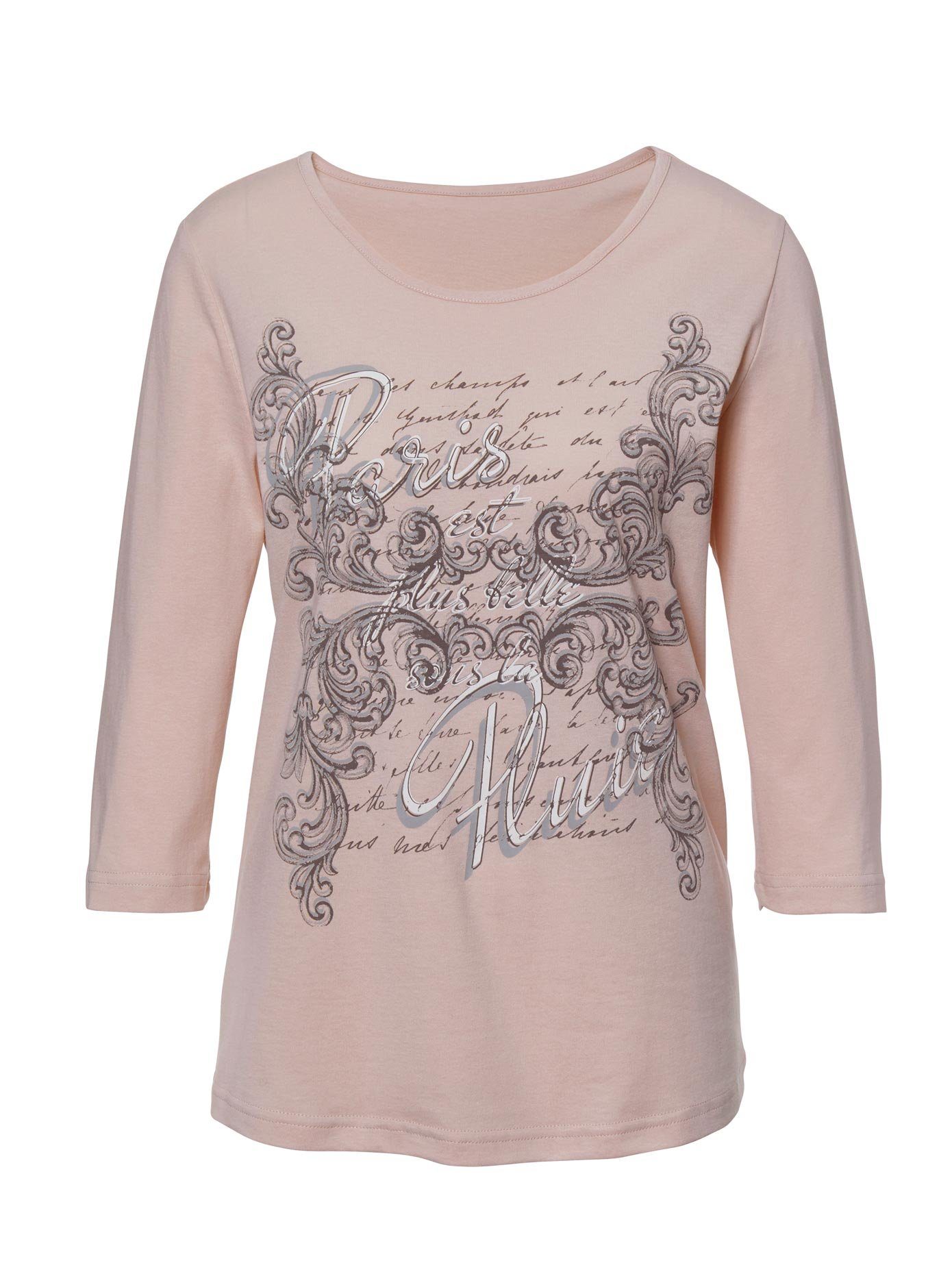 Classic Basics Shirt met 3/4-mouwen Shirt (1-delig)