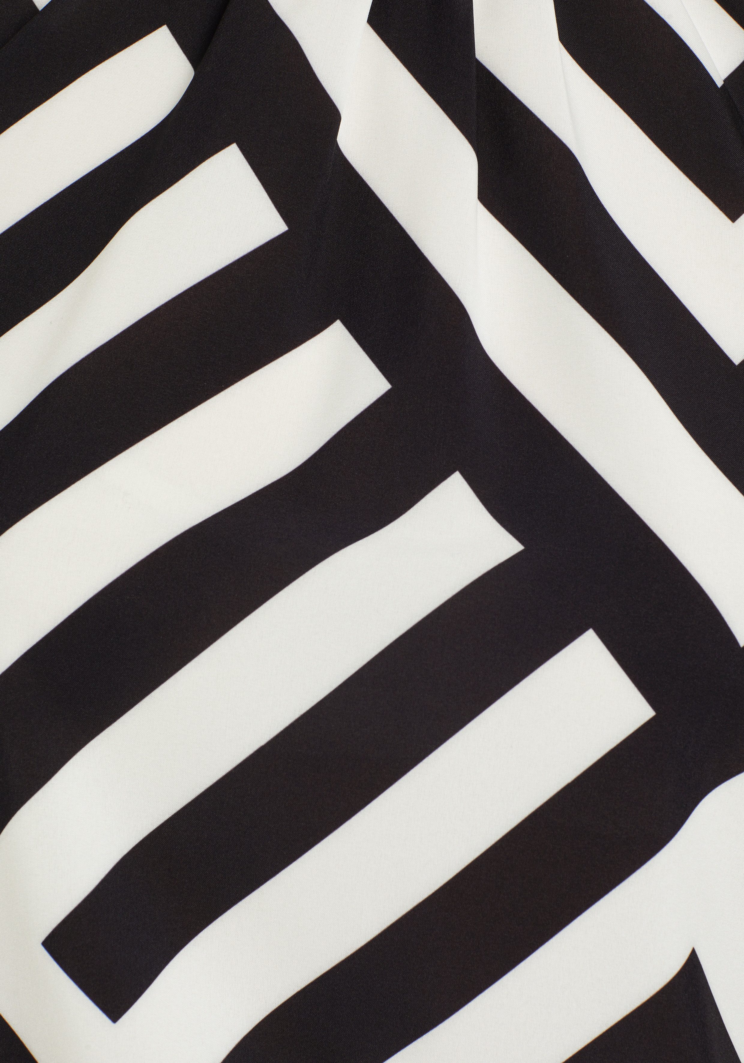Laura Scott Top met moderne print all-over