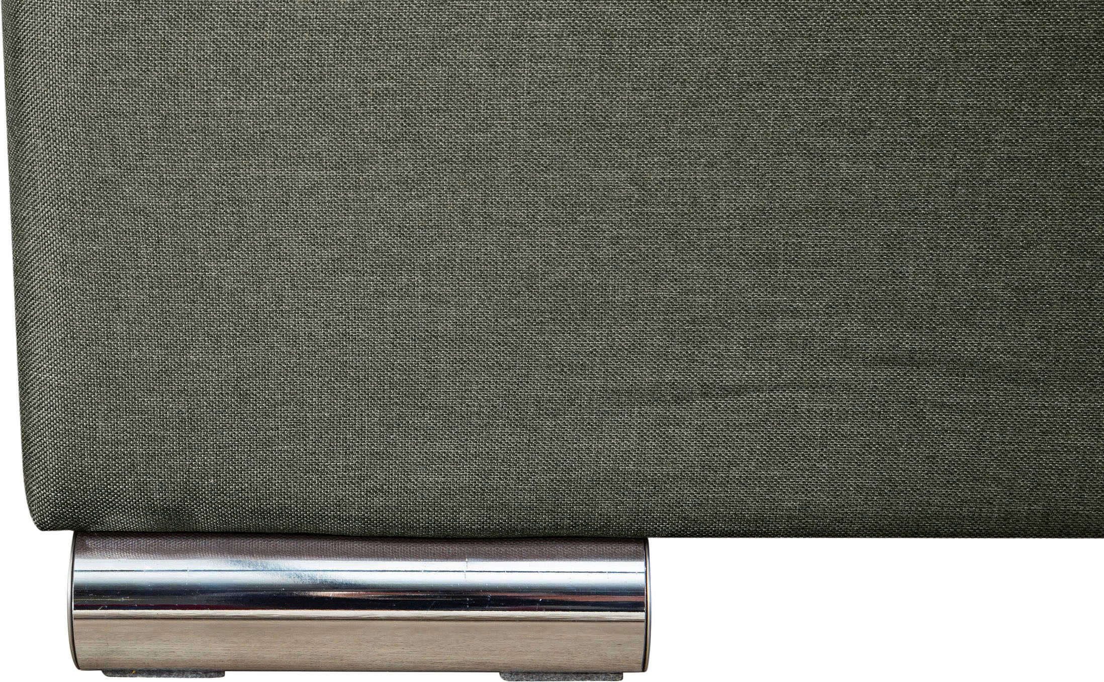 COLLECTION AB Slaapbank Tania met bedfunctie en bedlade comfortabele zitcomfort: veren-kern bekleding, inclusief rugkussen