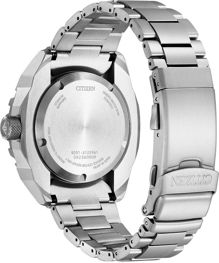 Citizen Automatisch horloge Promaster Mechanical Diver Horloge, herenhorloge, duikhorloge, tot 20 bar waterdicht, saffierglas (set, 2-delig, Met extra verlengingsband in zwart)