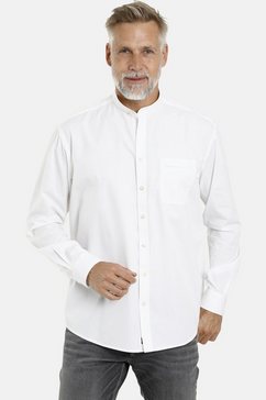jan vanderstorm overhemd met lange mouwen heimir lichte katoenen overhemden (set van 2) wit