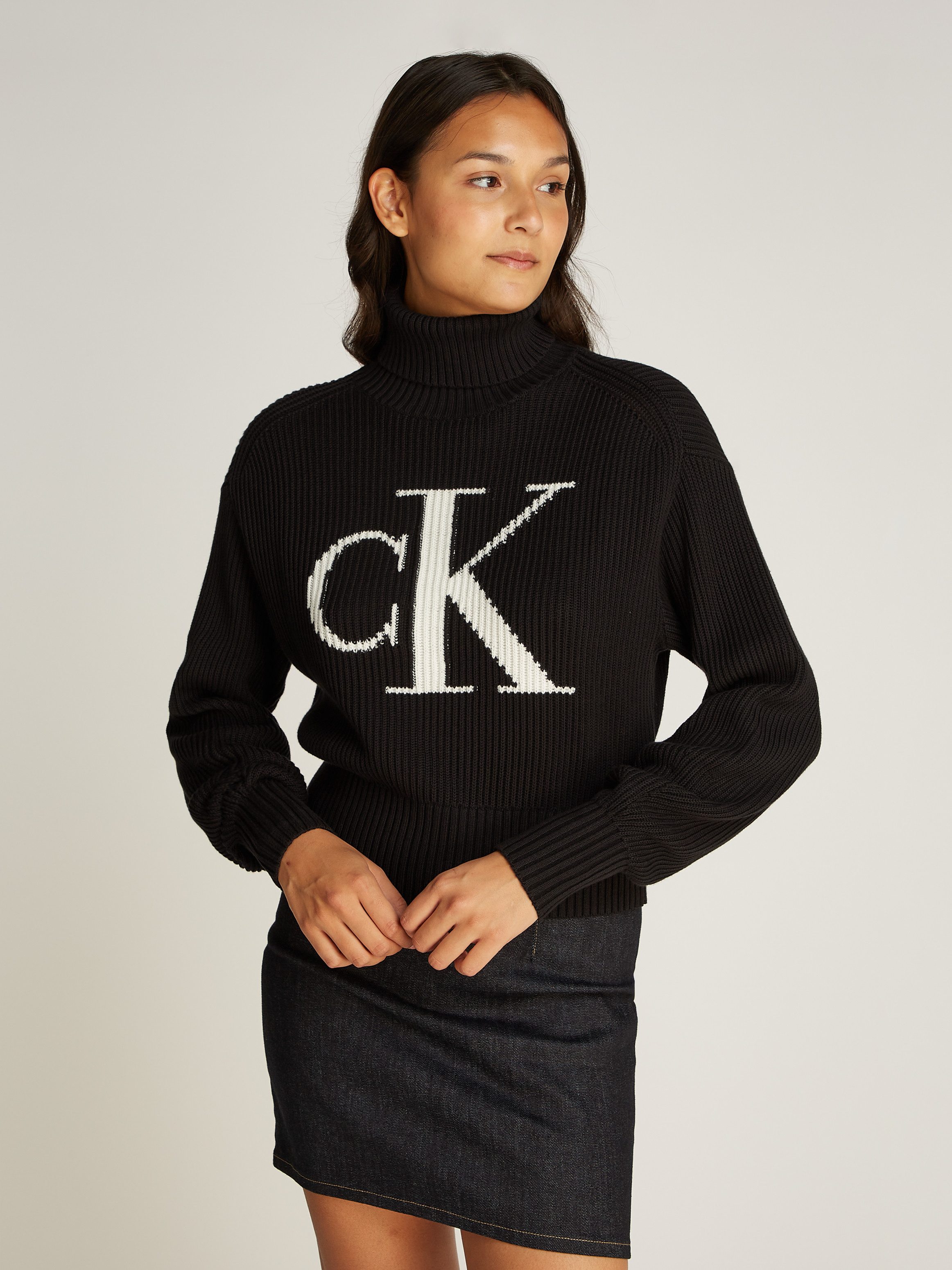 Calvin Klein Coltrui BLOWN UP CK LOOSE SWEATER