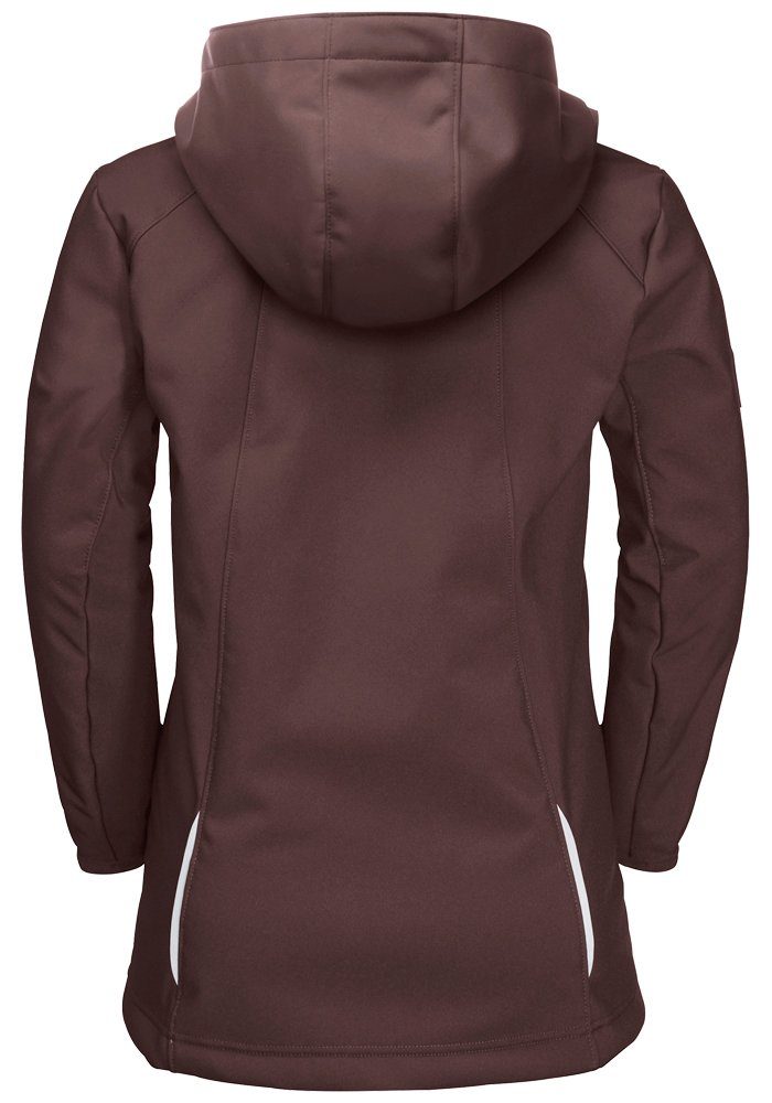 Jack Wolfskin Softshell-jas KISSEKAT COAT GIRLS
