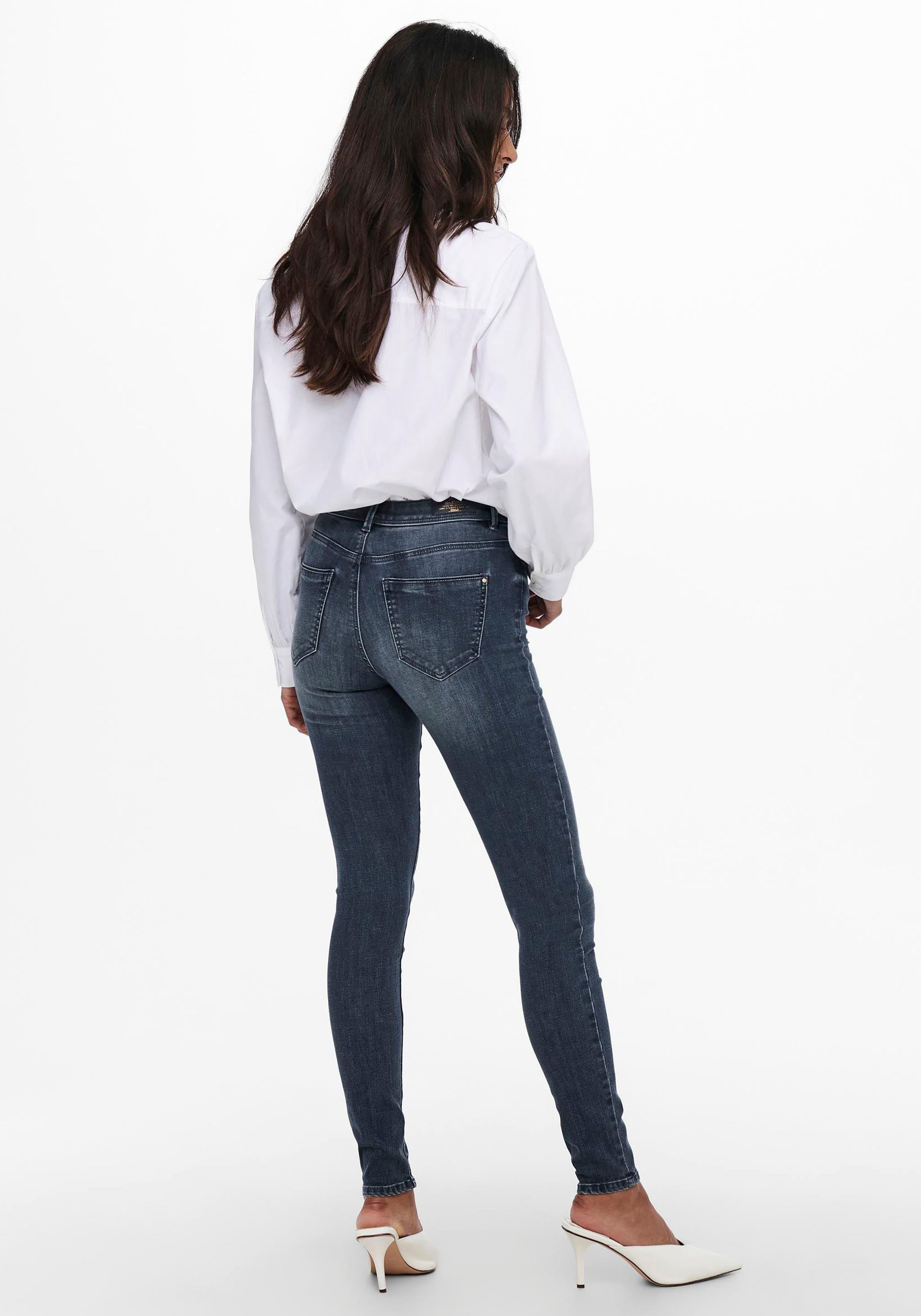 Only Skinny fit jeans ONLWAUW LIFE MID SK DNM