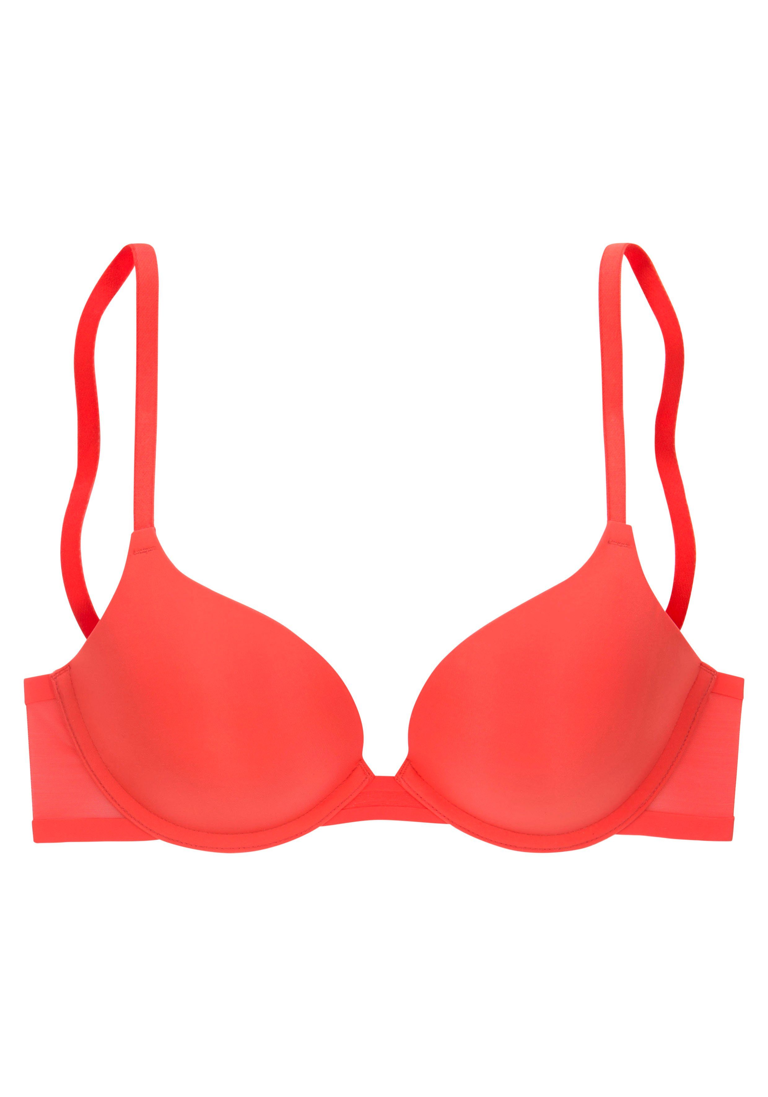 s.Oliver RED LABEL Beachwear Push-up-bh Louise met naadloos voorgevormde cups