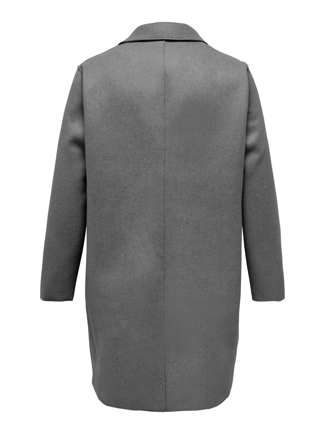 ONLY CARMAKOMA Korte jas CARNEW CARRIE BONDED COAT CC OTW
