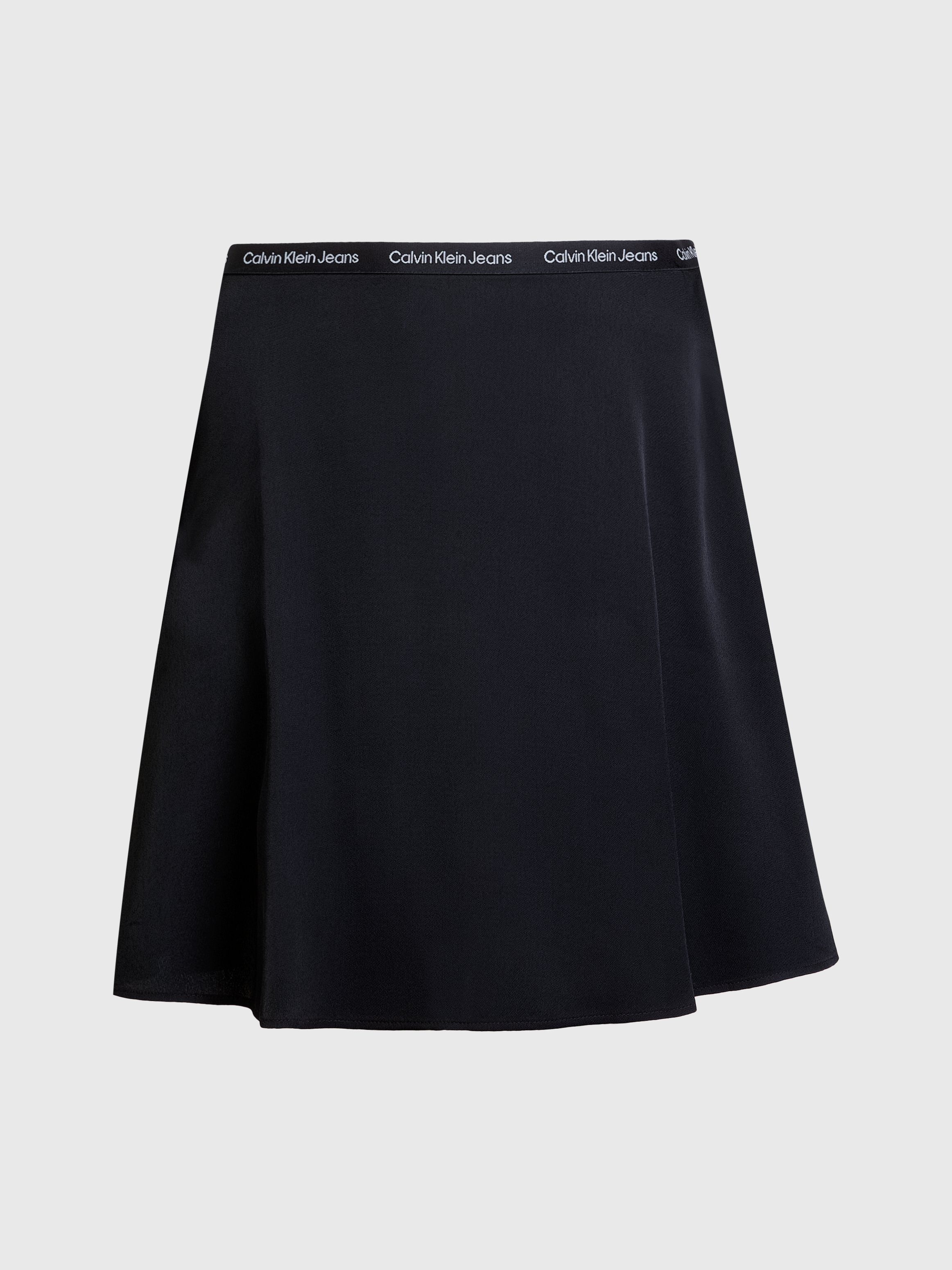 Calvin Klein Rok in a-lijn Logo elastic skirt met een logo-opschrift