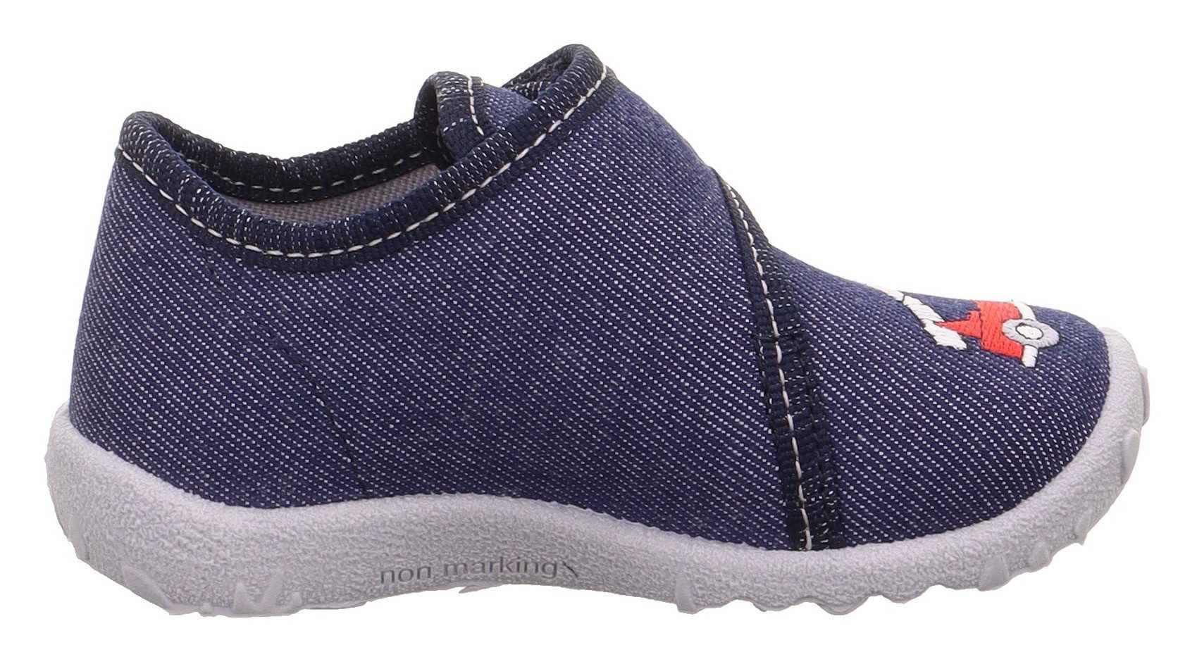 Superfit Pantoffels SPOTTY WMS: middel Kinderschoen met kleurrijk patroon, maat sjabloon om te downloaden