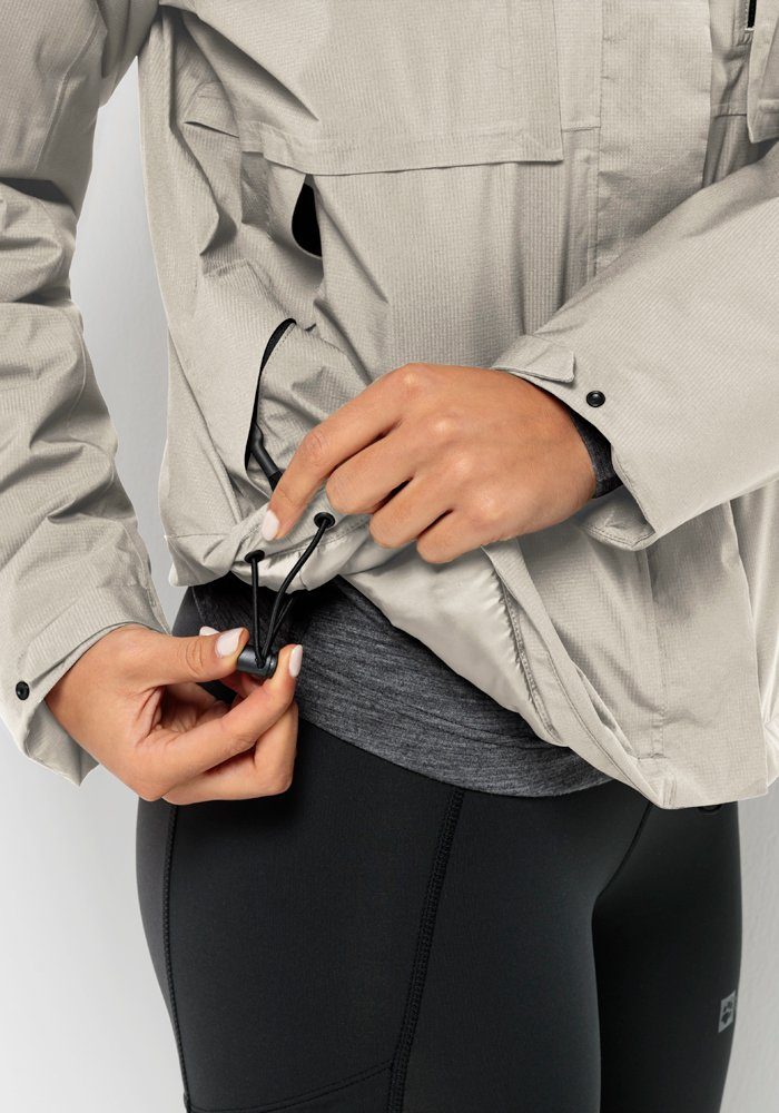 Jack Wolfskin Functioneel jack WANDERMOOD JKT W