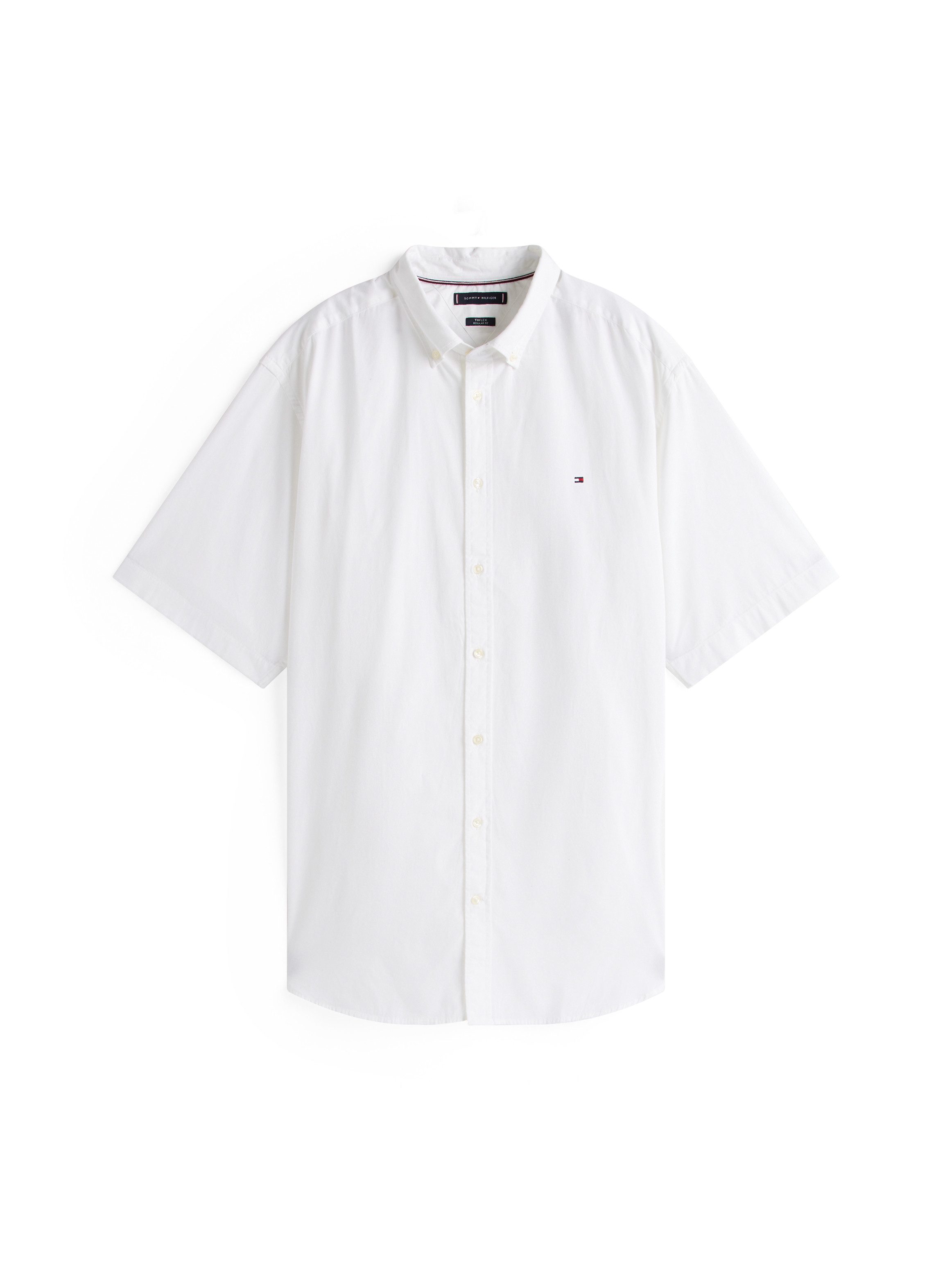 Tommy Hilfiger Overhemd met korte mouwen BT-FLEX POPLIN SOLID S/S SHIRT-B