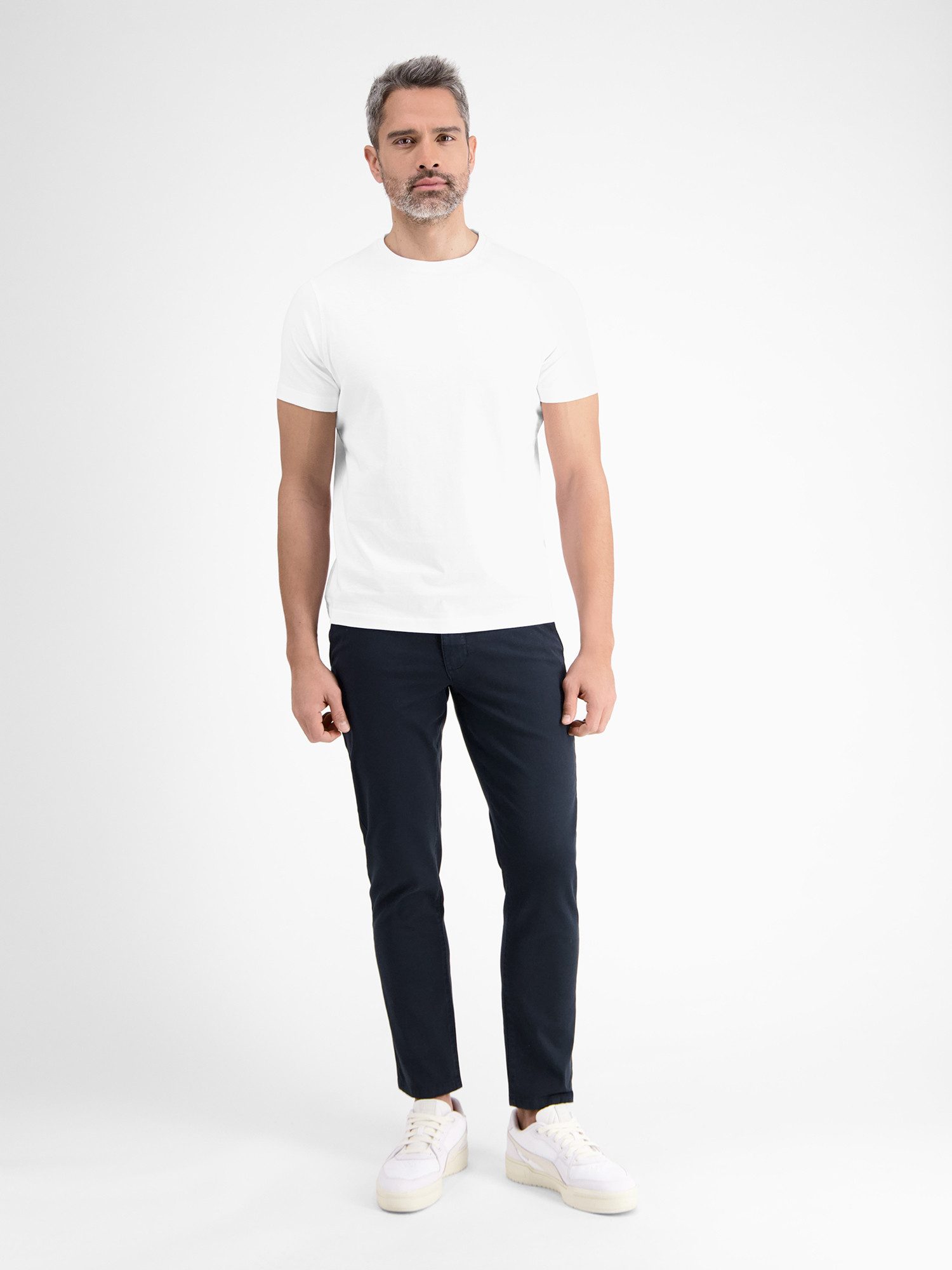 Lerros T-shirt LERROS klassiek ronde hals T-shirt