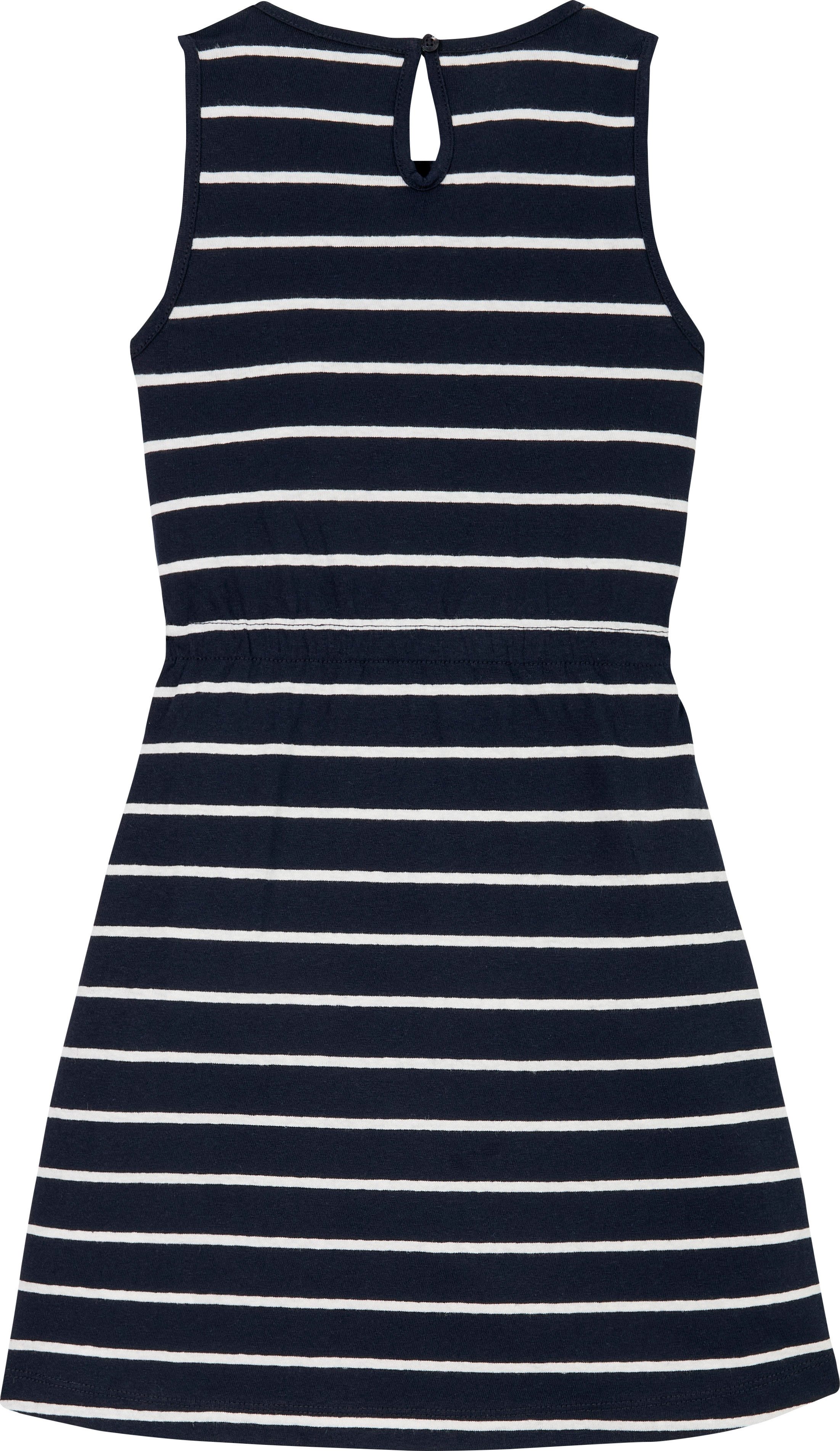 Tommy Hilfiger Jerseyjurk LINEN JERSEY DRESS SLVLS
