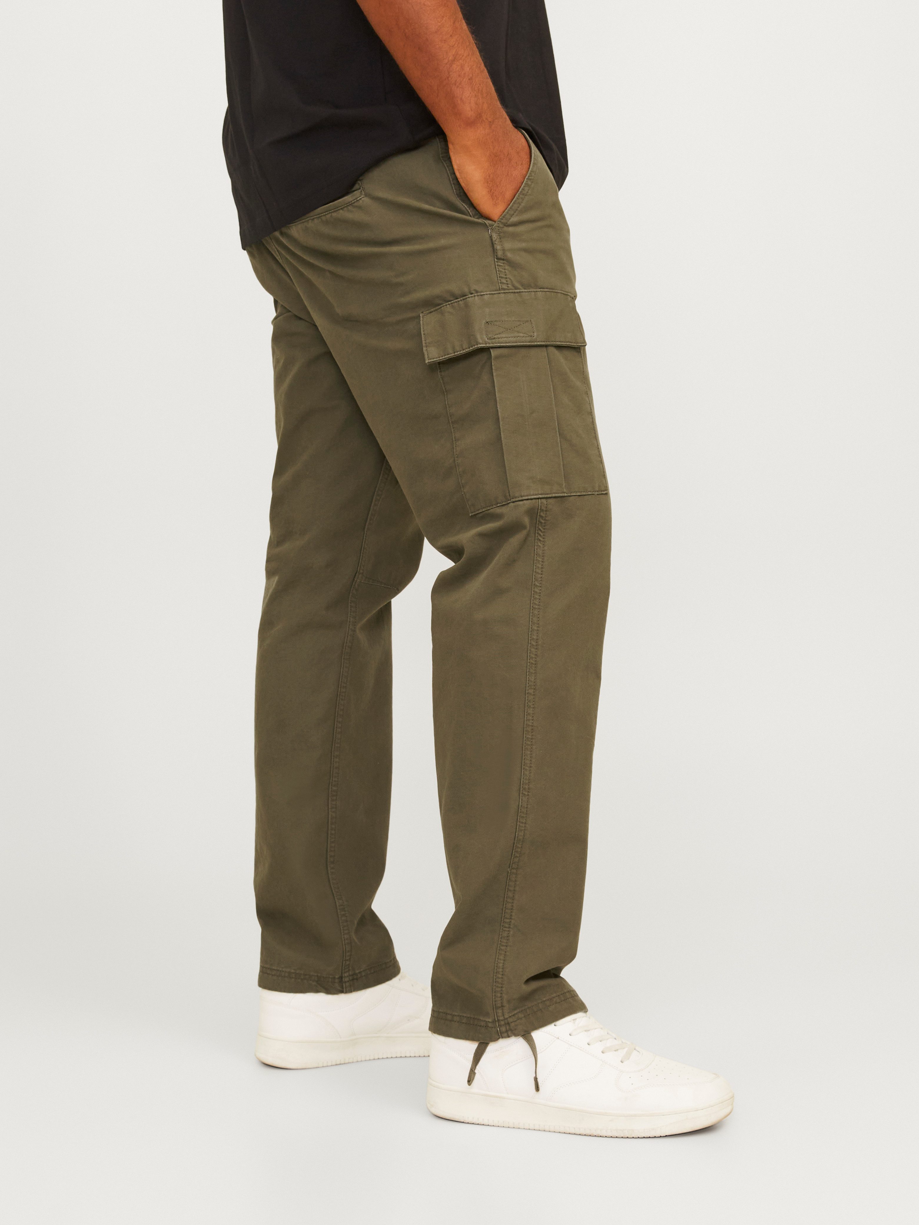 Jack & Jones PlusSize Cargobroek JPSTKANE JJBARKLEY CARGO PANT NOOS PLS