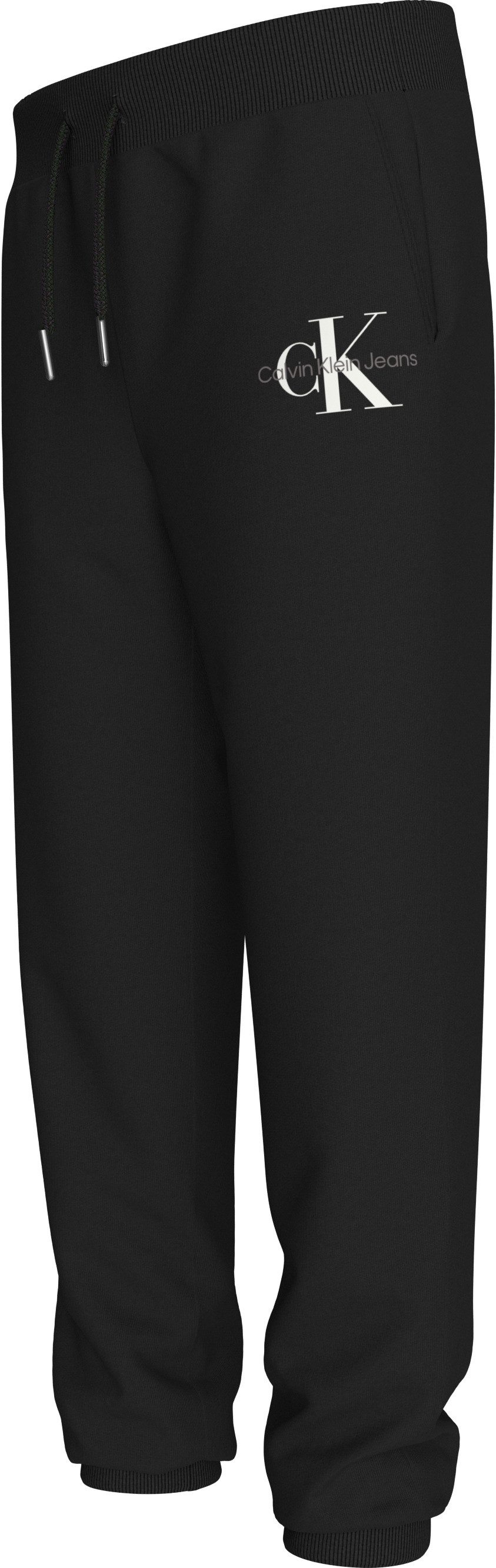 Calvin Klein Sweatbroek MONOGRAM LOGO SWEATPANTS voor kinderen tot 16 jaar