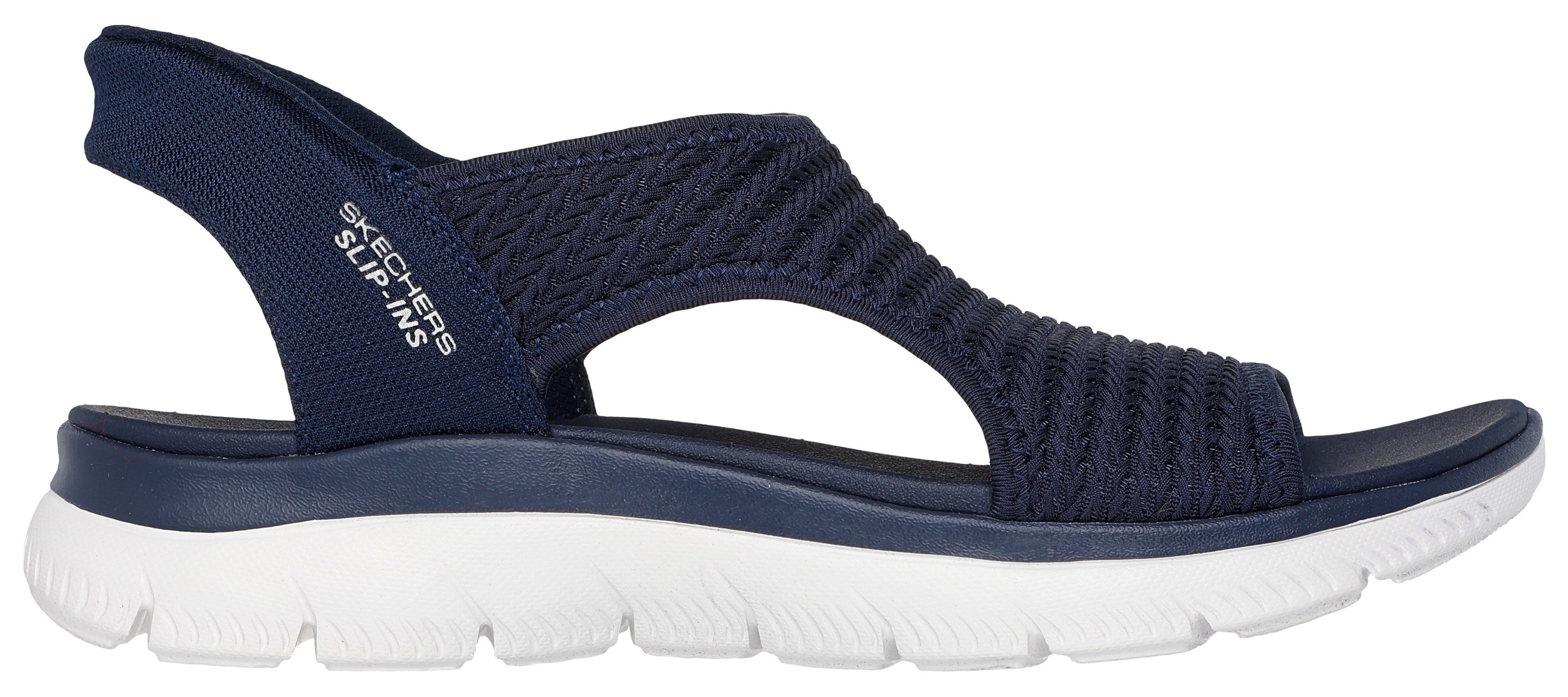 Skechers Sandalen SUMMITS-SWEETLY EVOLVED , sportsandaal, trekking sandaal met slip-ins functie