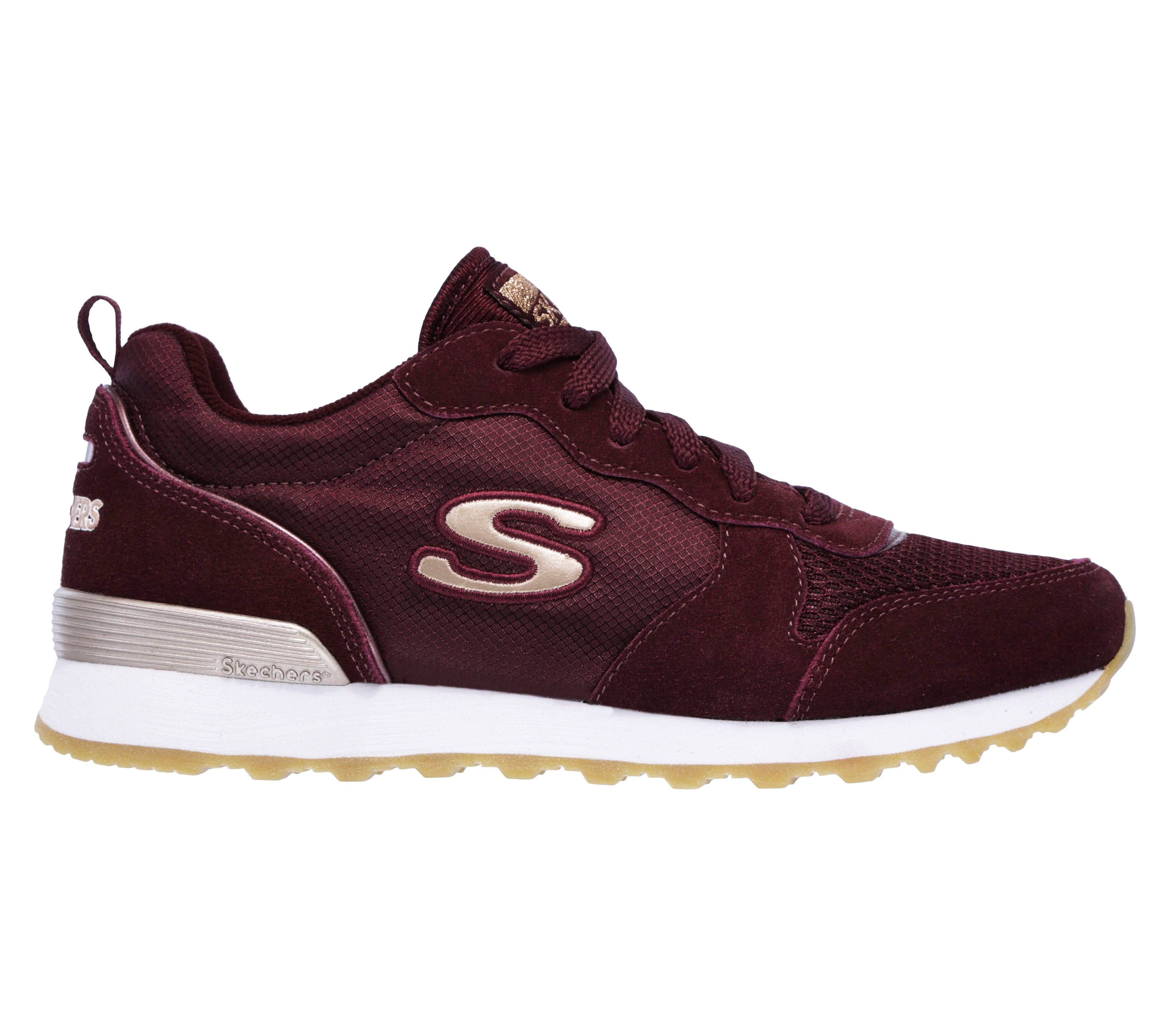 Skechers Sneakers OG 85 - GOLDN GURL Veterschoen, originele retro-jogginschoen met Air-Cooled Memory Foam®