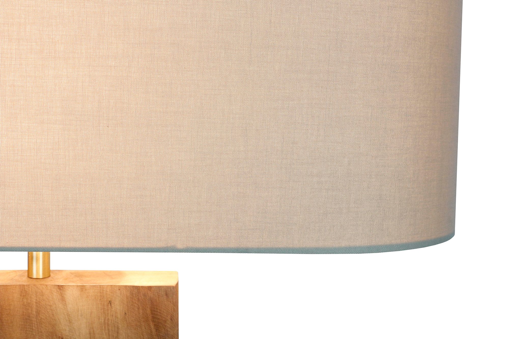 SalesFever Staande lamp Acacia met de hand gemaakt (1 stuk)