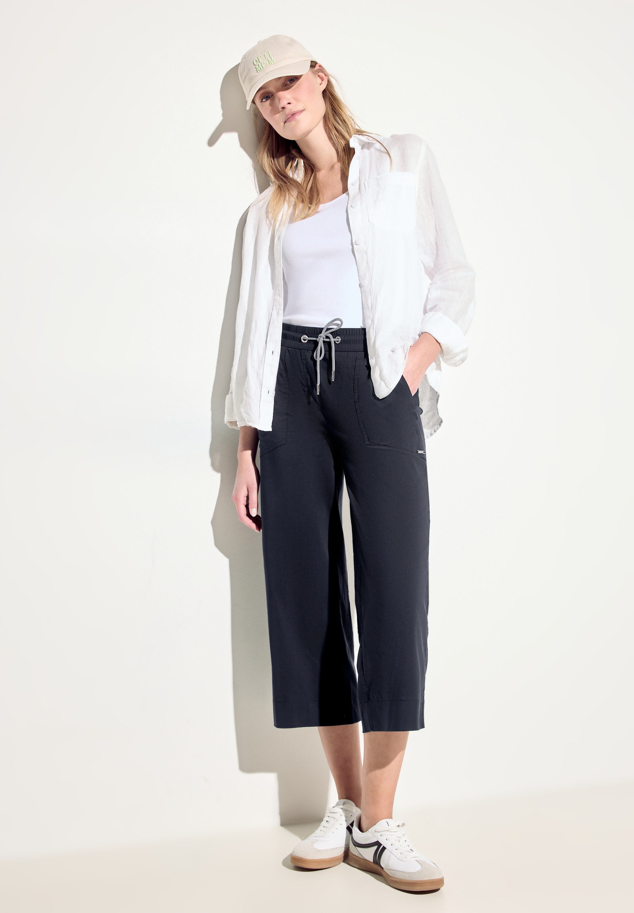 Cecil 3/4 broek Style Neele met zomerstretch