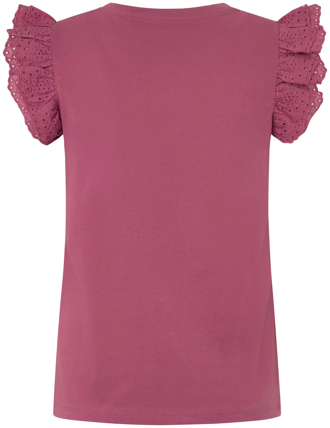 Pepe Jeans T-shirt Lindsay met ruches