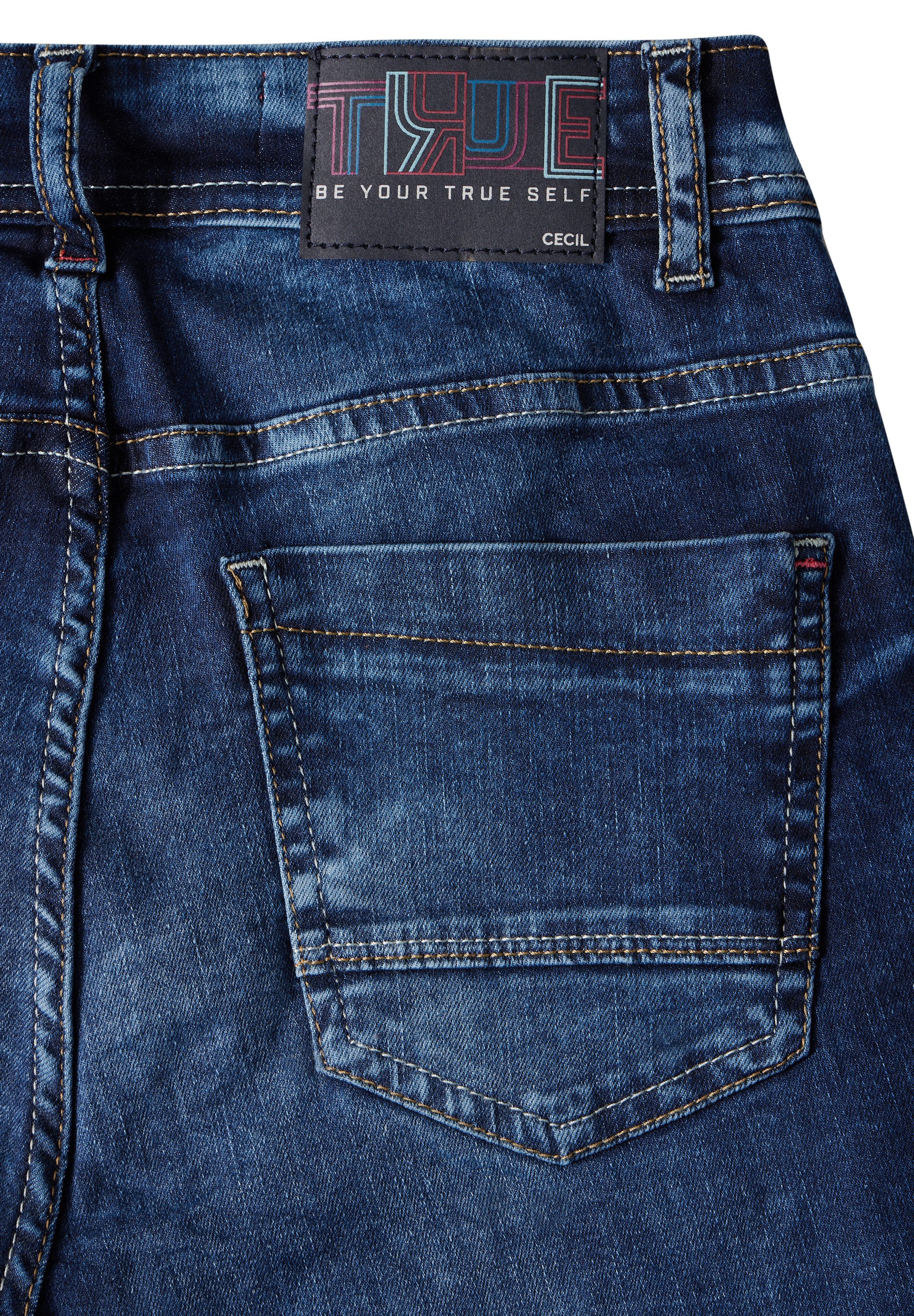 Cecil Slim fit jeans Stijl Toronto in five-pocketsstijl