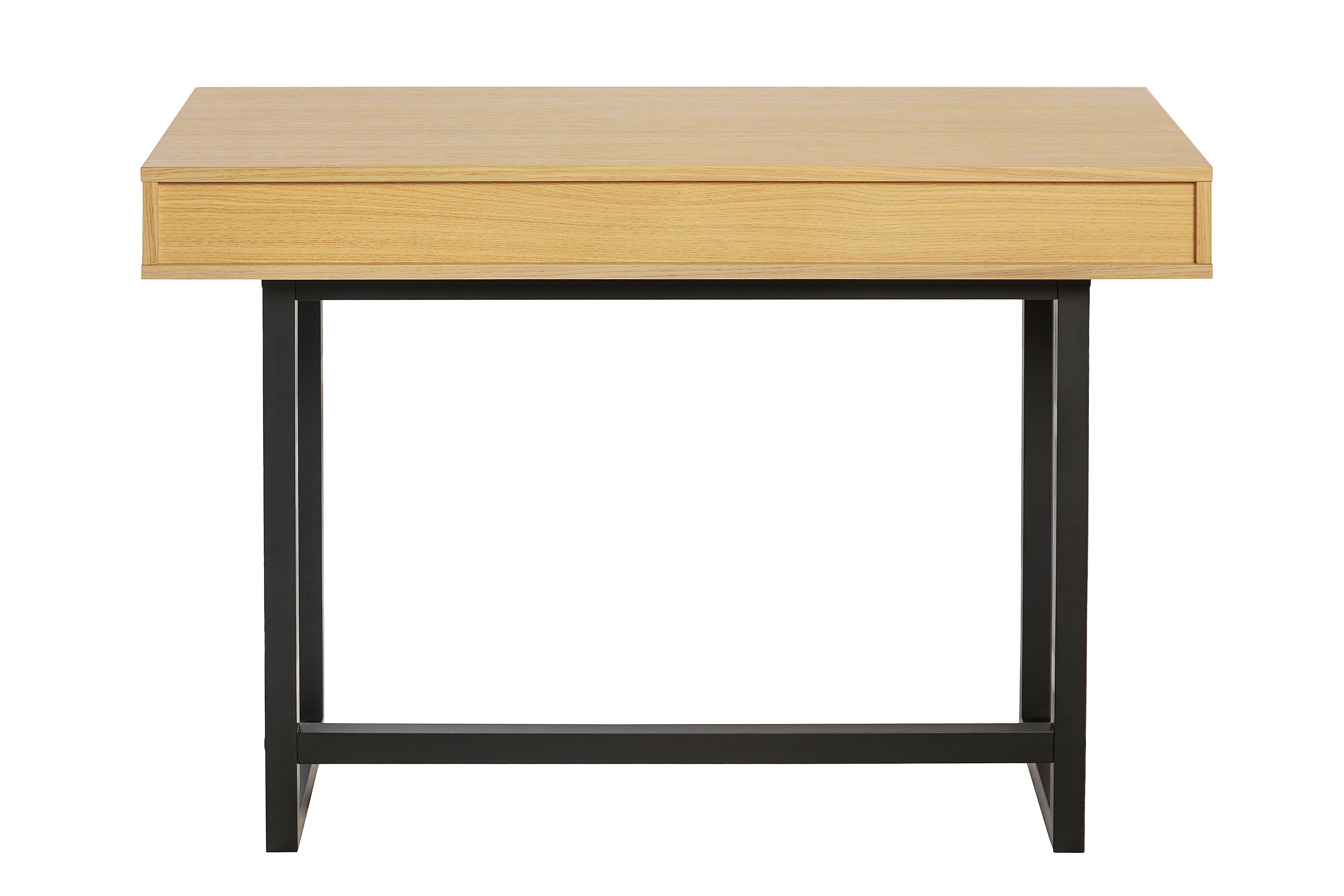 Woodman Bureau Camden scandinavisch design, praktisch uittrekbaar met push-to-openfunctie
