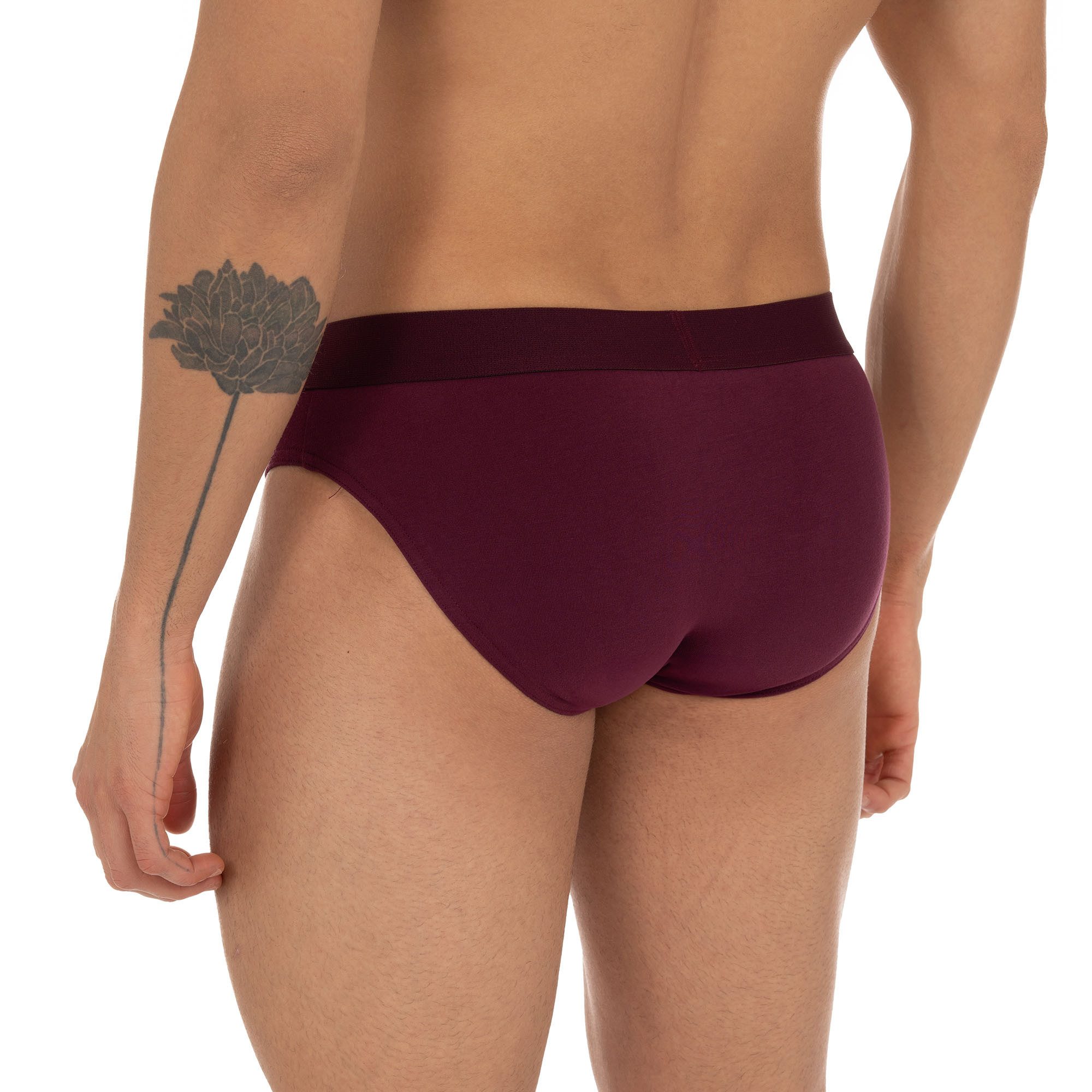 Bruno Banani Slip Flowing met logoband (2 stuks, Set van 2)