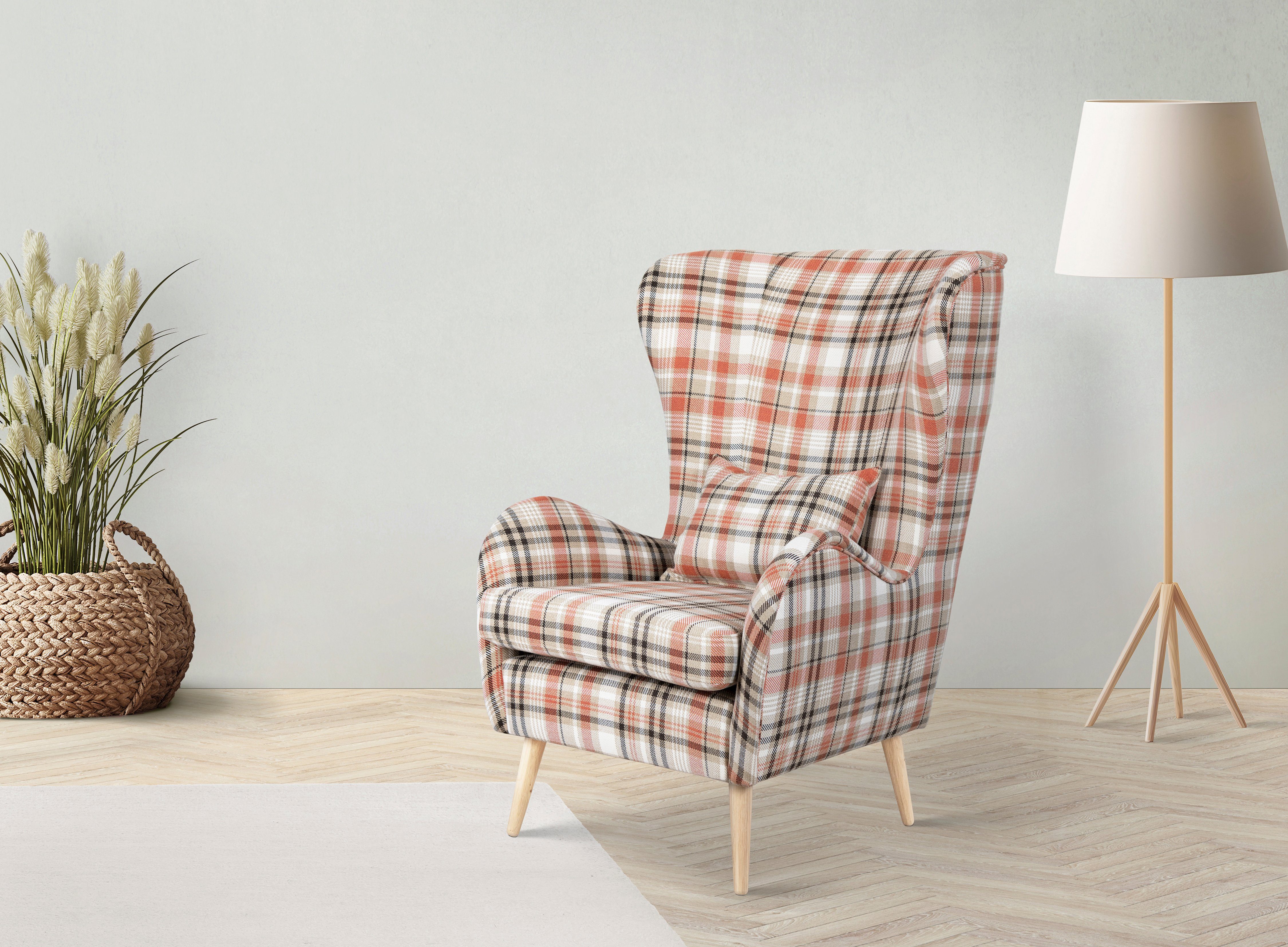 Guido Maria Kretschmer Home&Living Fauteuil CHARLES groot en gezellig in een modern design