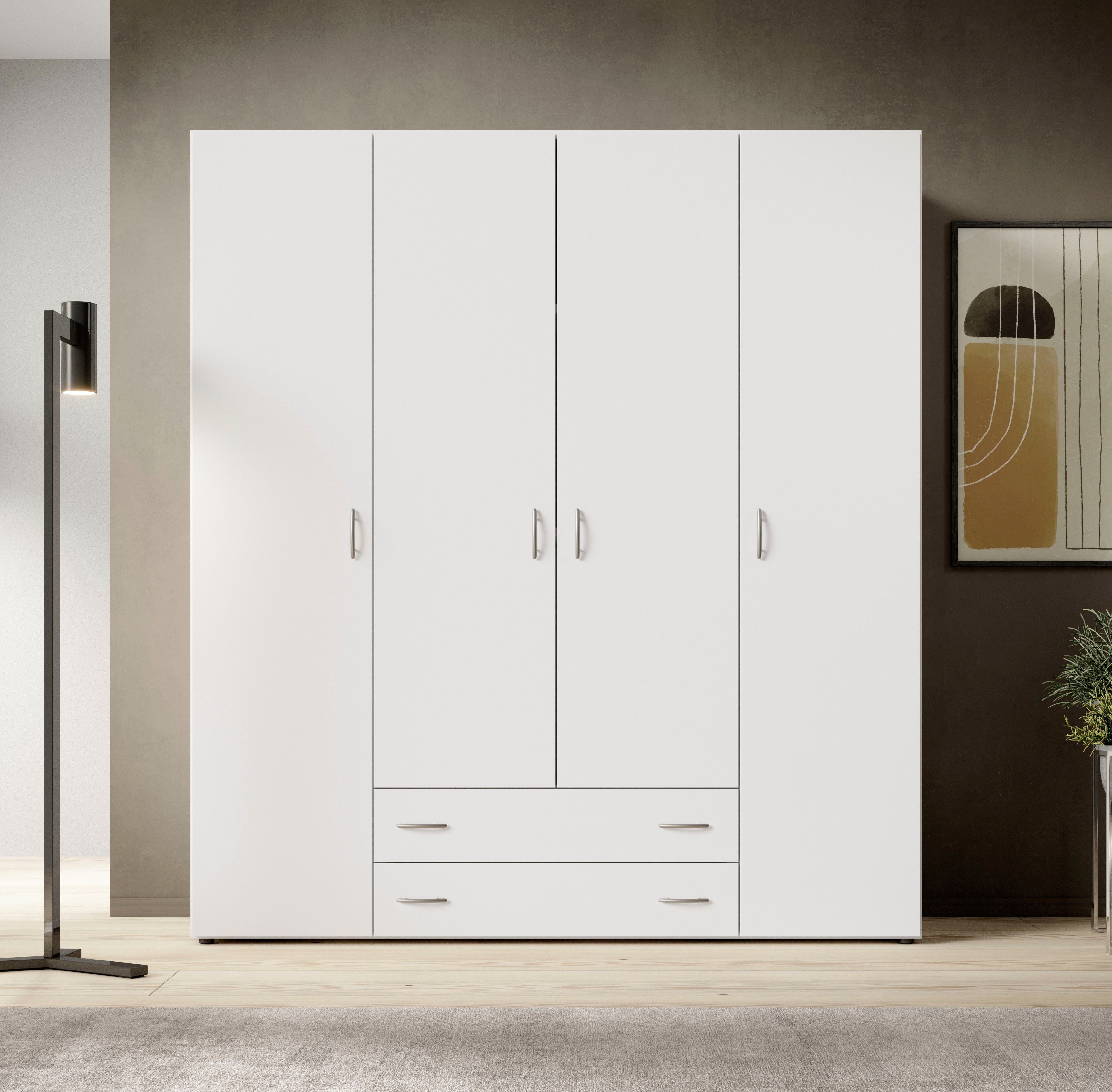 Schlafkontor Draaideurkast Base kledingkast Joe garderobekast waskast bega kast slaapkamer bestseller in 3 breedtes en 2 kleuren