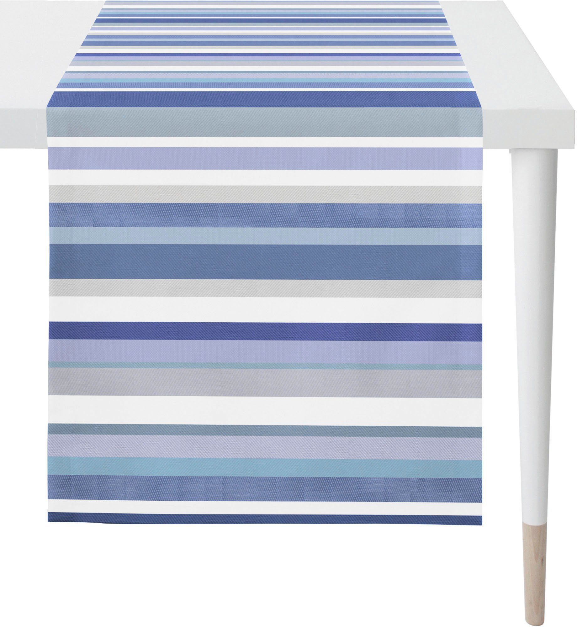APELT Tafelloper 3901 OUTDOOR, zomerdecoratie, zomer (1 stuk) tafelkleden blauw