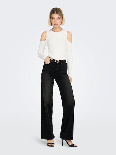 Only Wijde jeans ONLMADISON BLUSH HW WIDE DNM CRO099 NOOS