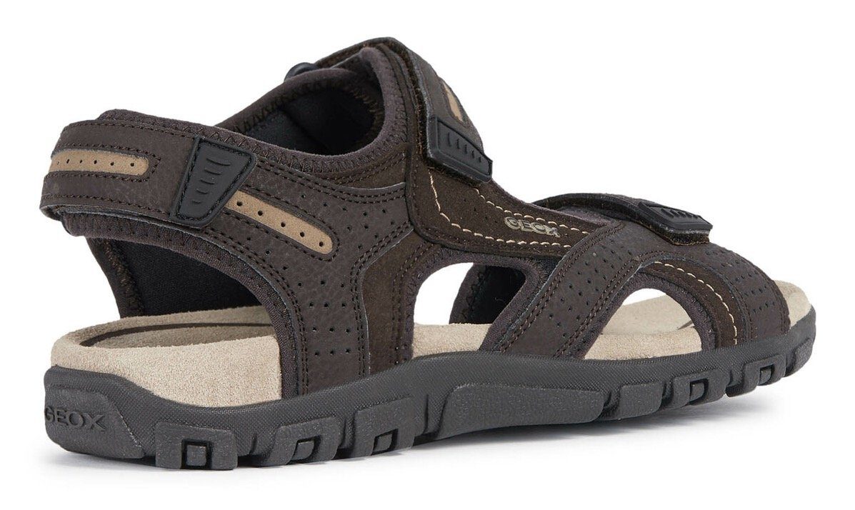 Geox Sandalen UOMO SANDAL STRADA , zomerschoen, klittenbandschoen, outdoorsandaal, trekkinglook