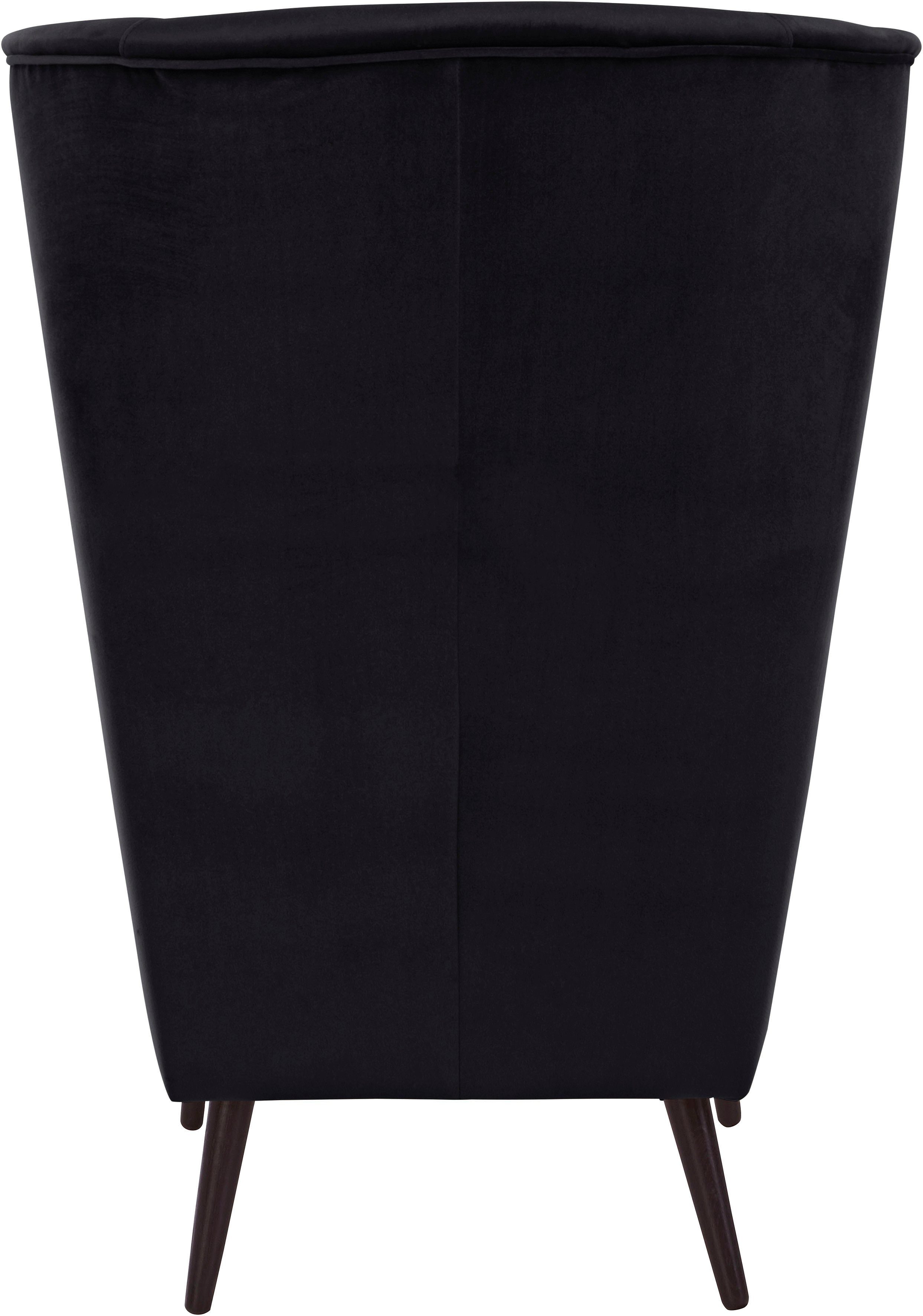 Home affaire Fauteuil Sallito, oorfauteuil, TV-stoel voor woonkamer, ook in velours cord