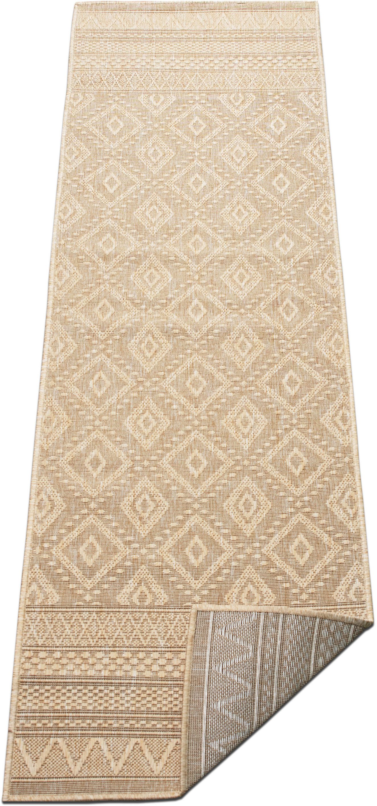 my home Vloerkleed Toronto is ook als loper verkrijgbaar Geschikt voor binnen en buiten, sisal-look, weerbestendig & uv-bestendig, boho