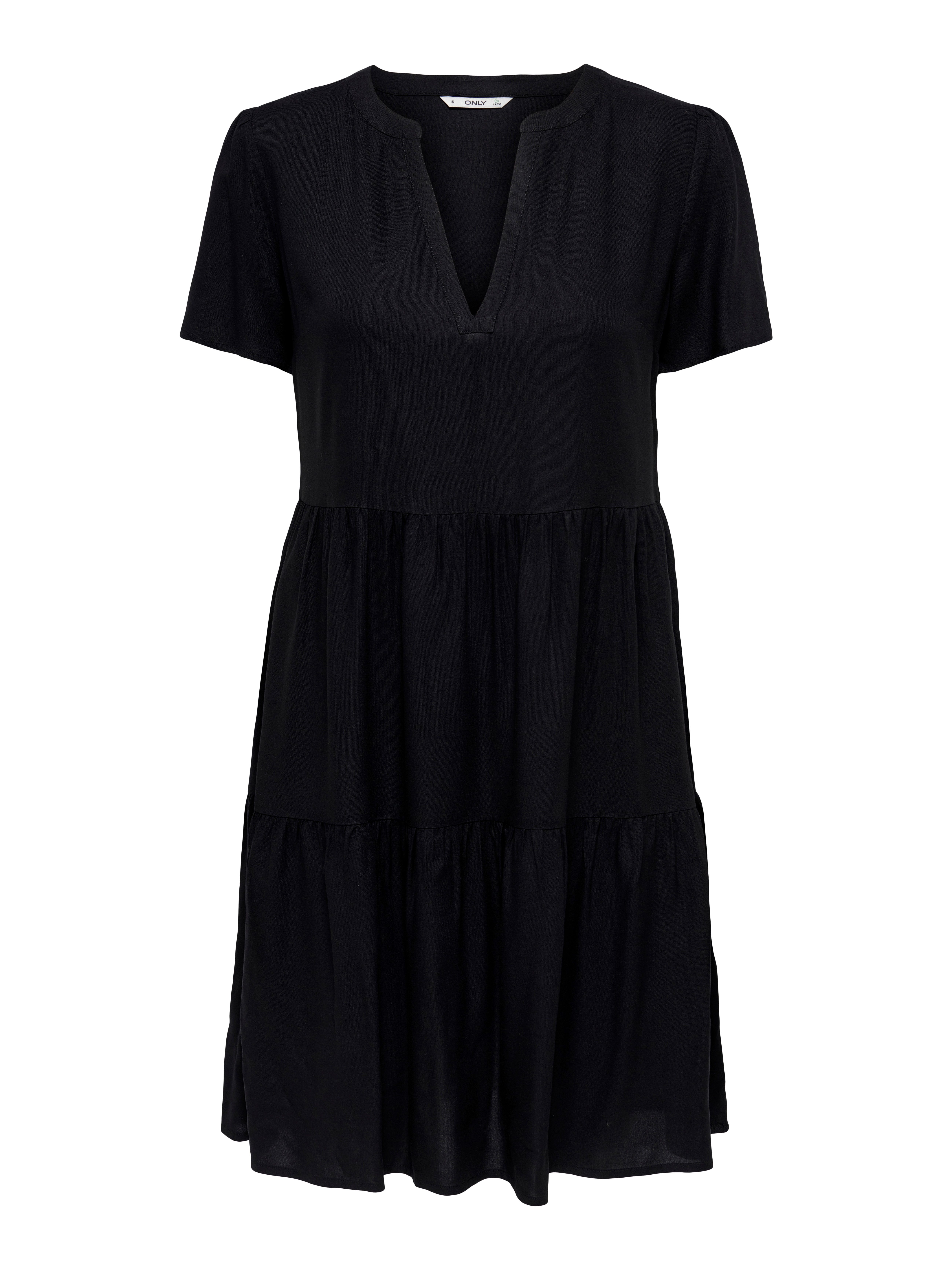 ONLY CARMAKOMA Mini-jurk CARZALLY LIFE S/S THEA TUNIC DRESS NOOS