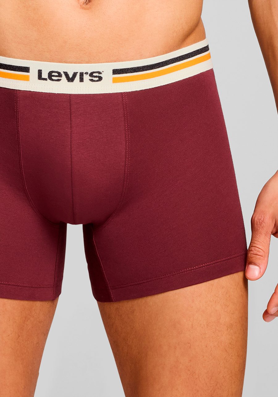 Levi's® Boxershort LEVIS MEN PL SPW LOGO BOXER BRIEF ORG 2P (Set van 2)