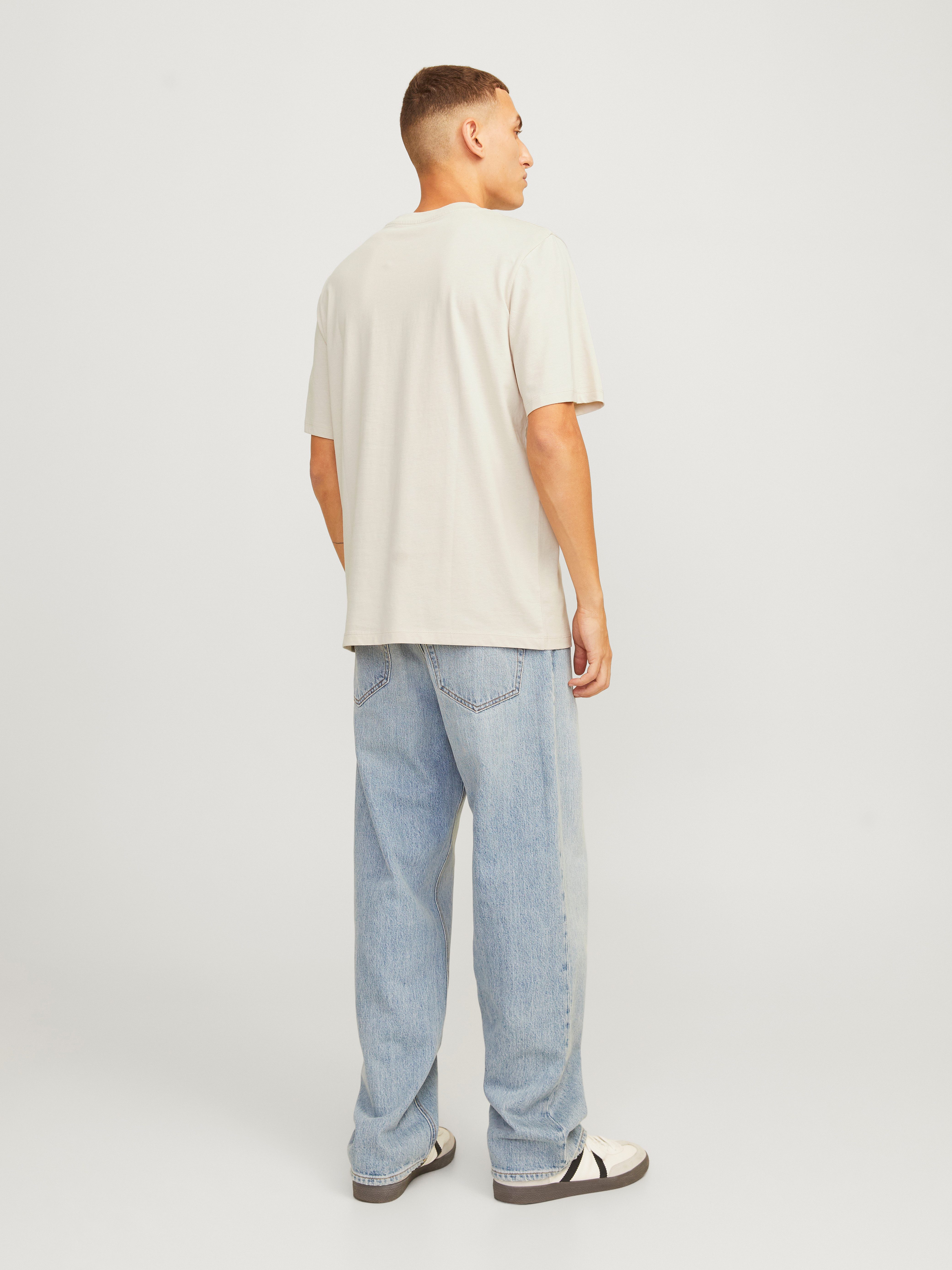 Jack & Jones Shirt met ronde hals JJXMAS FUNNY TEE SS CREW NECK