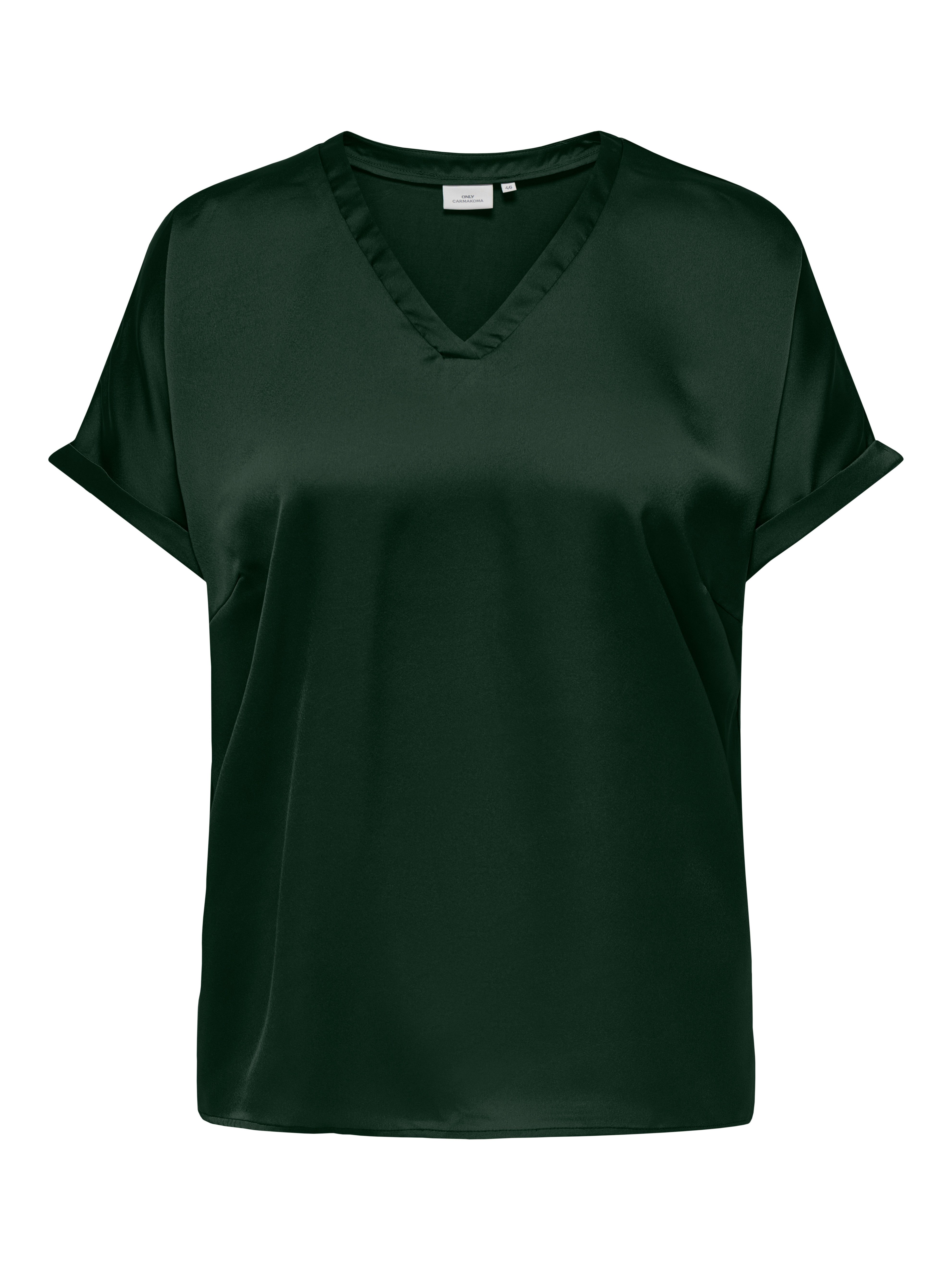 ONLY CARMAKOMA Shirt met korte mouwen CARBRYNJA LIFE S S IN-ONE TOP WVN