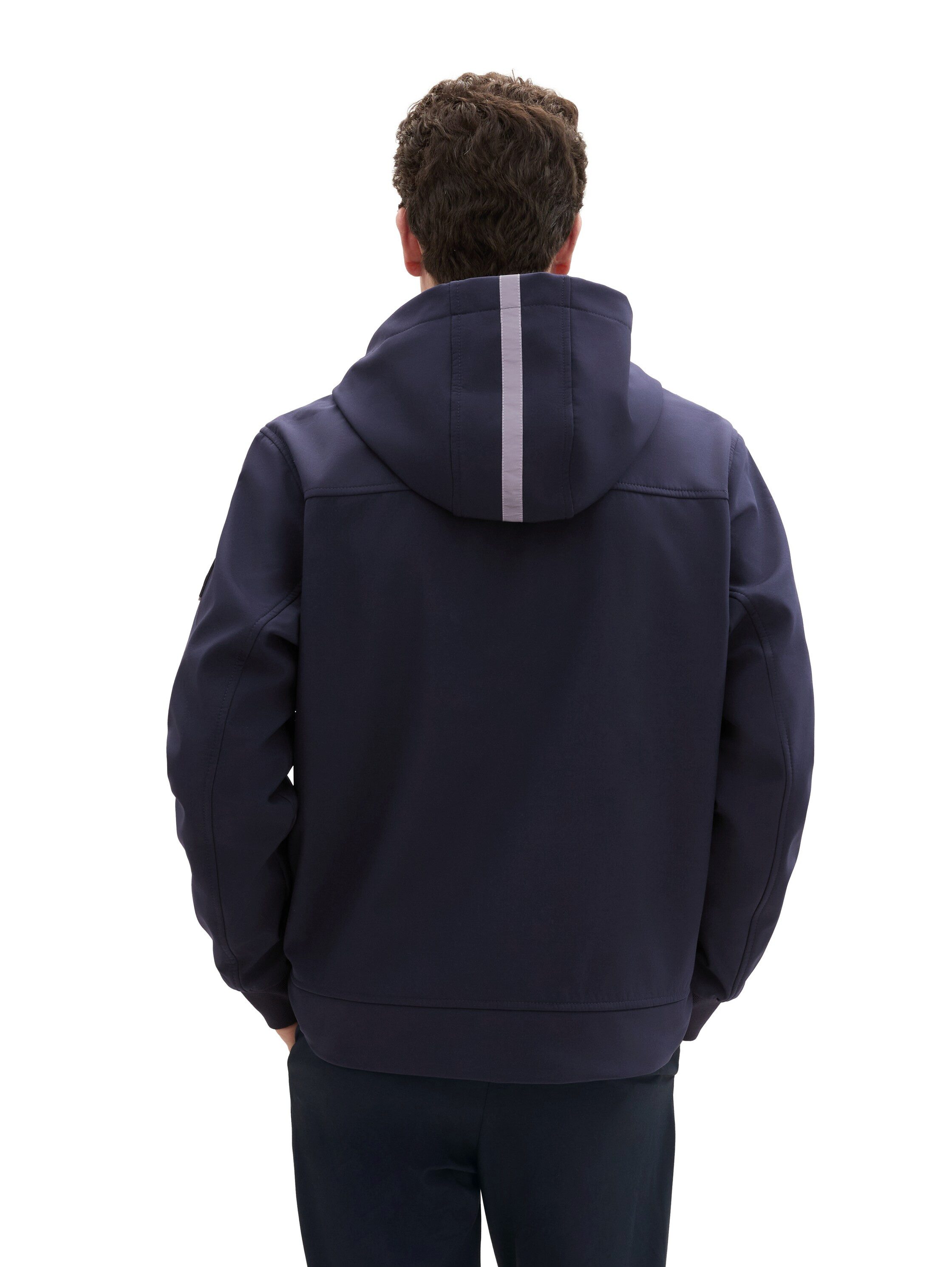 Tom Tailor Softshell-jack met een capuchon