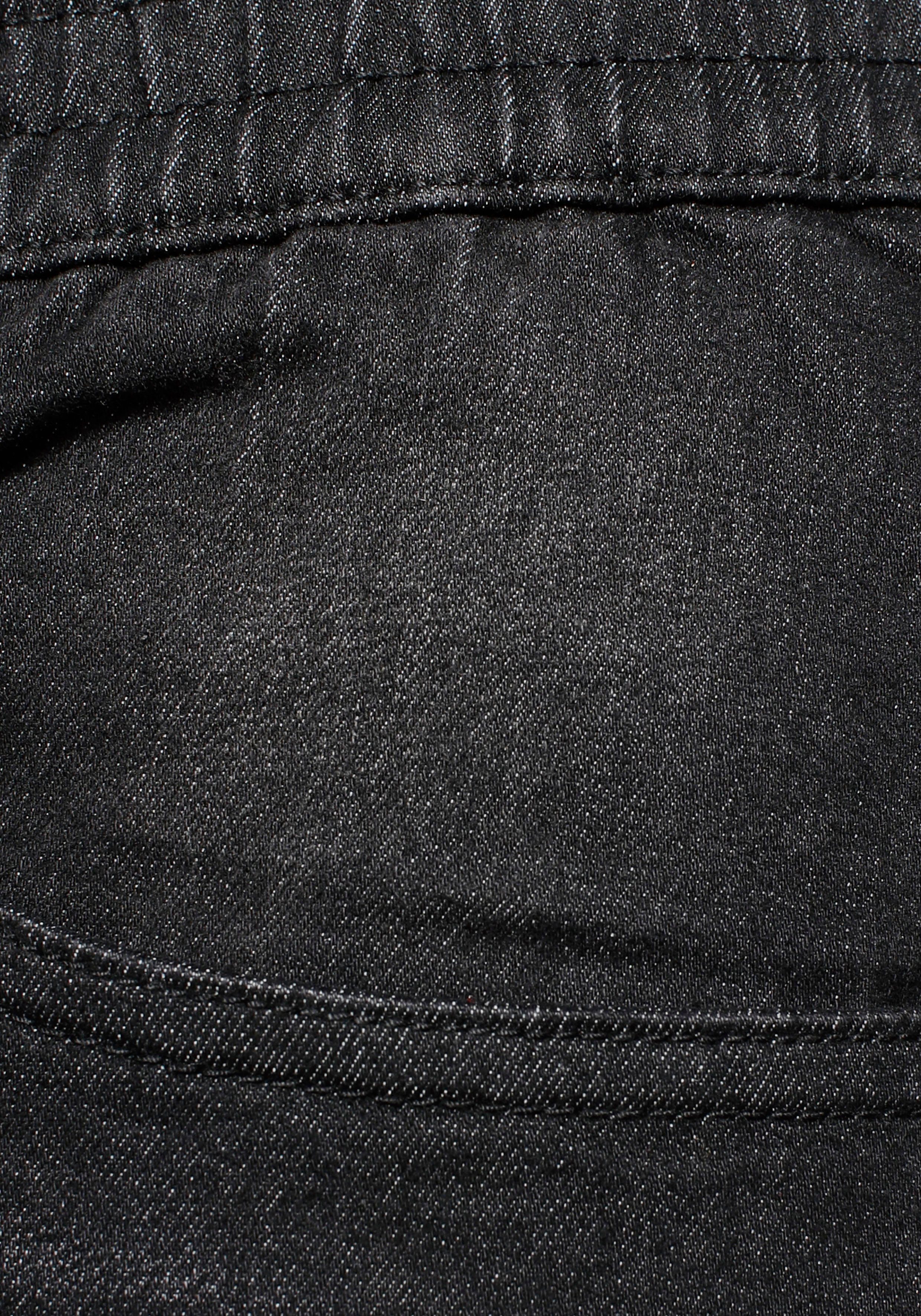 Arizona Jeans met elastische band Paul elastische tailleband, comfort-fit, rechte pijpsnit