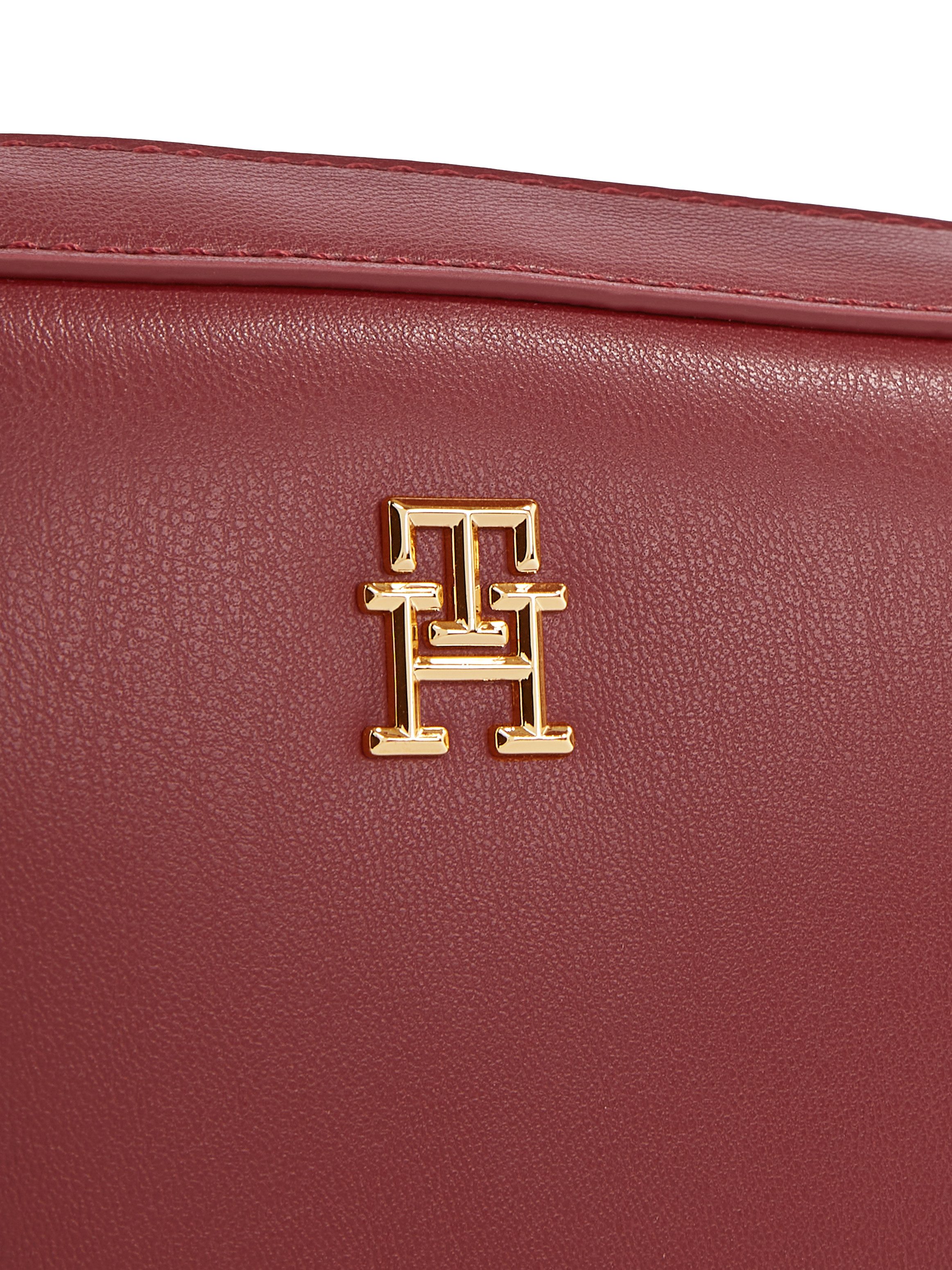 Tommy Hilfiger Schoudertas TH DISTINCT CAMERA BAG dames schoudertas, handtas met th-sieraal