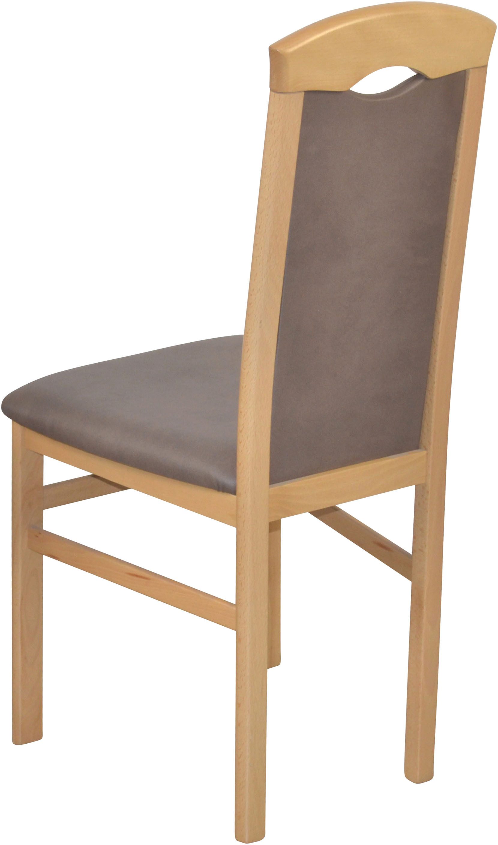 HOFMANN LIVING AND MORE Stoel met 4 poten (set, 2 stuks)