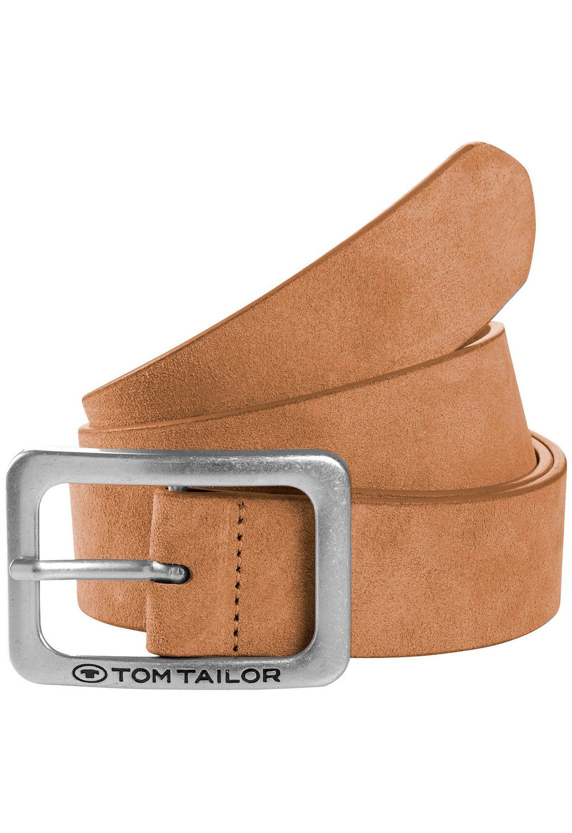 NU 20% KORTING: Tom Tailor Kunststof riem TT-Evelyn In suède-look